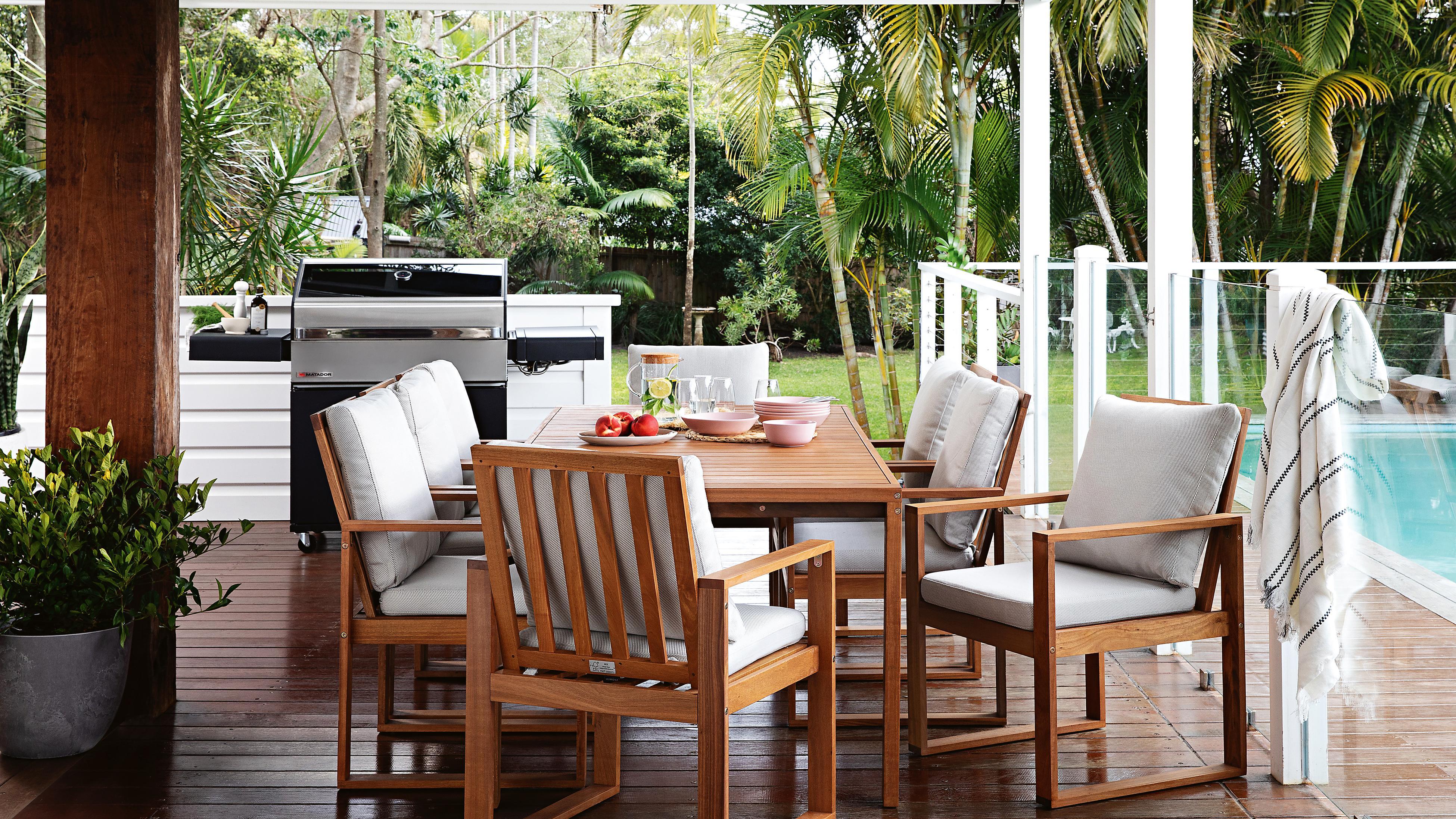 Wicker outdoor setting bunnings new arrivals