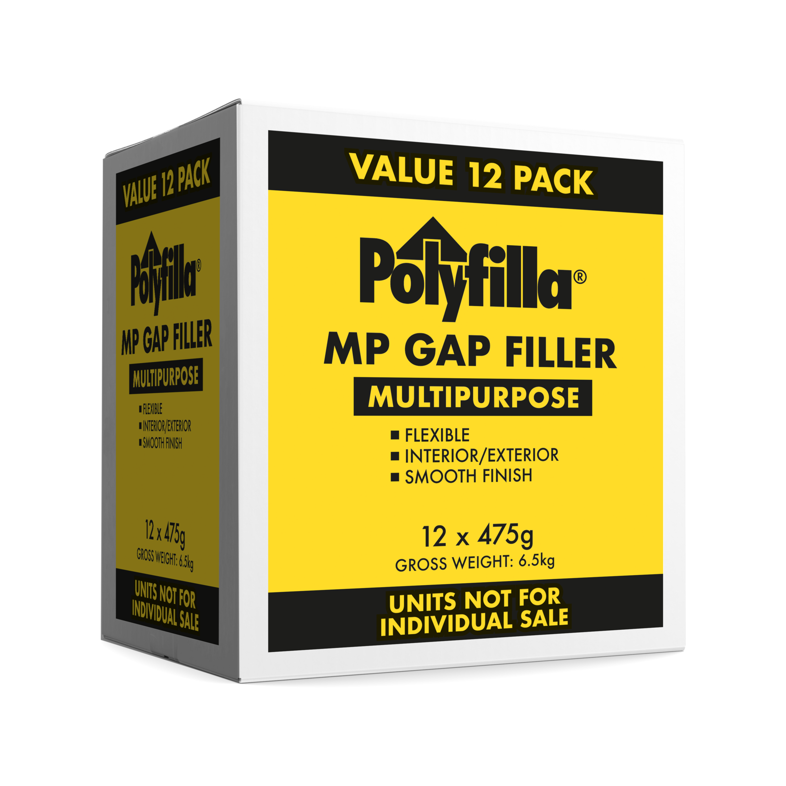 Polyfilla 475g Multipurpose Gap Filler 12 Pack Bunnings Australia