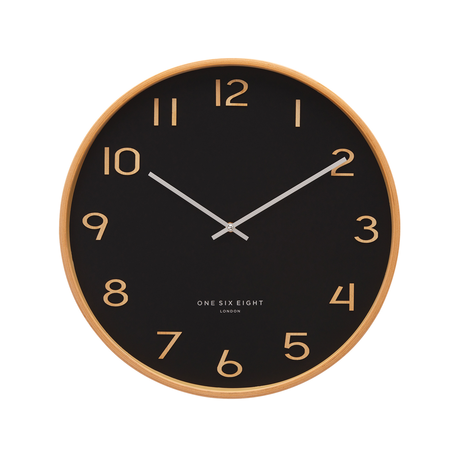 One Six Eight London Wallace 41cm Silent Wall Clock Bunnings Australia