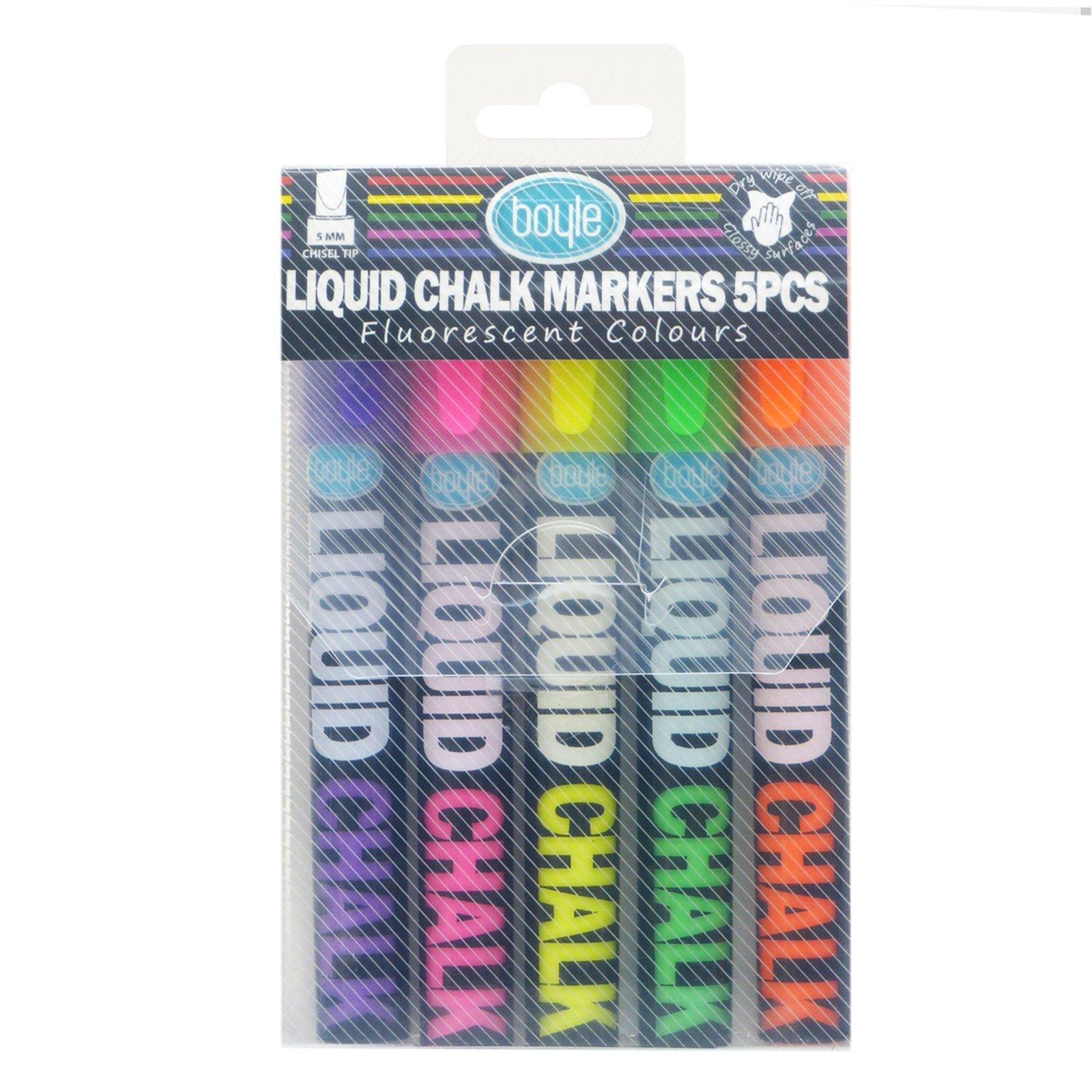 Boyle Liquid Chalk Markers 5 Piece Bunnings Australia