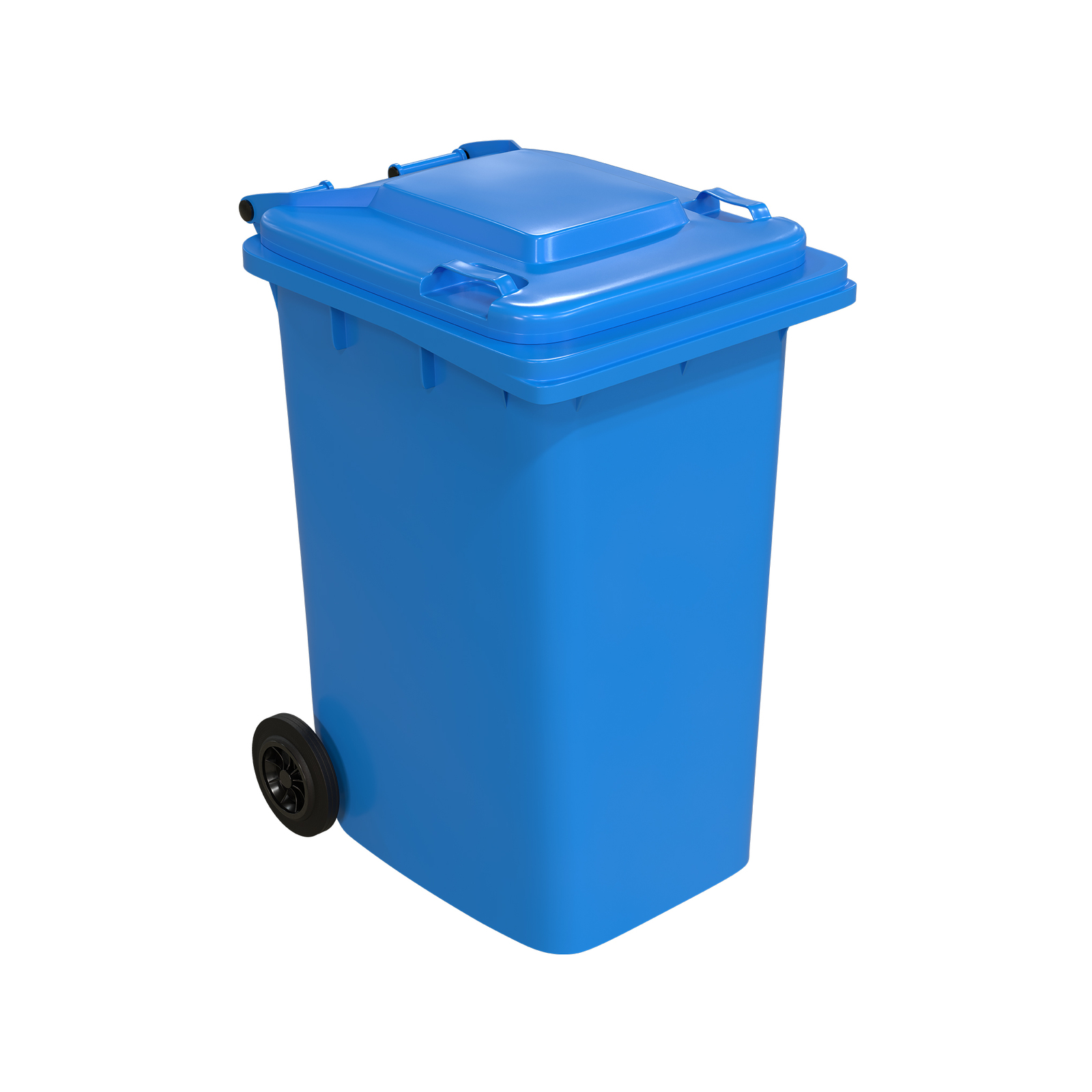 Handy Bin 240L Light Blue Wheelie Bin Bunnings Australia