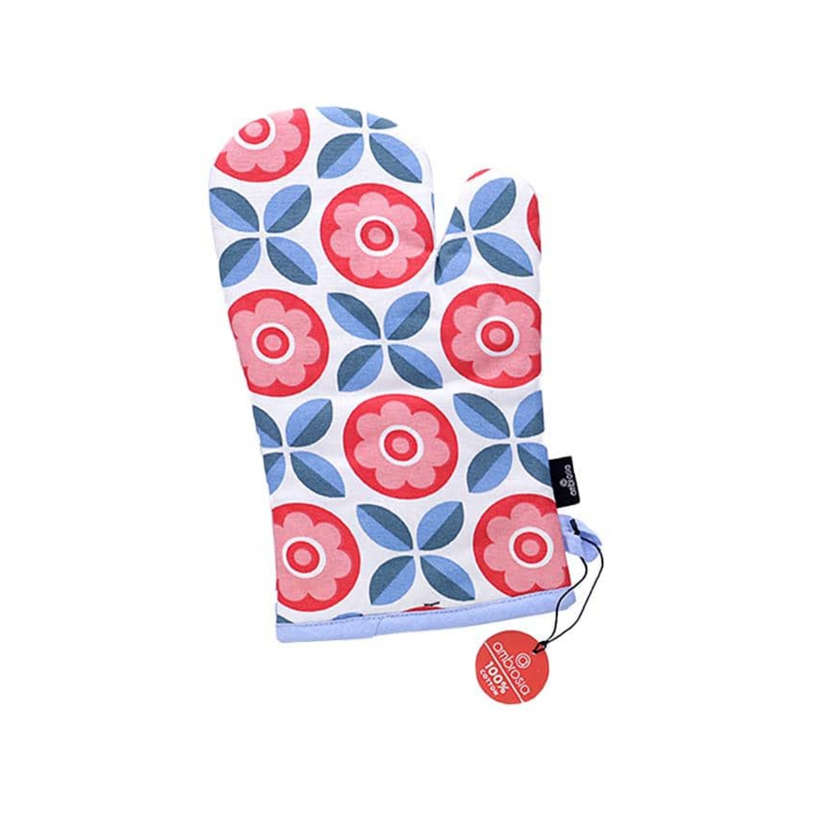 Ambrosia Cotton Oven Glove Retro Salad - Bunnings Australia