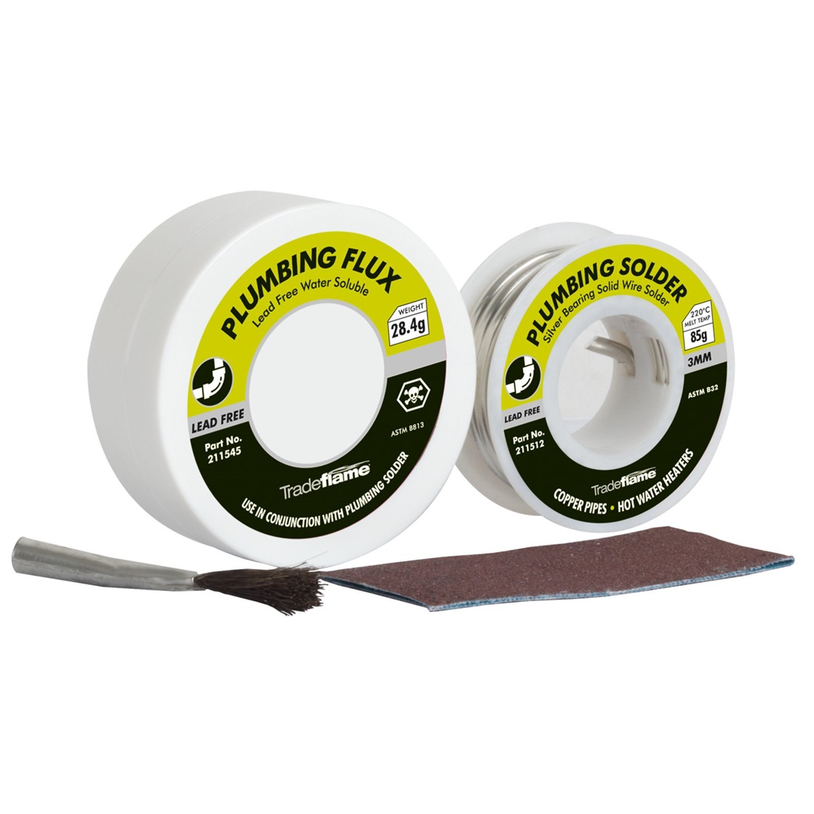 Tradeflame Solder And Flux Kit Bunnings Australia