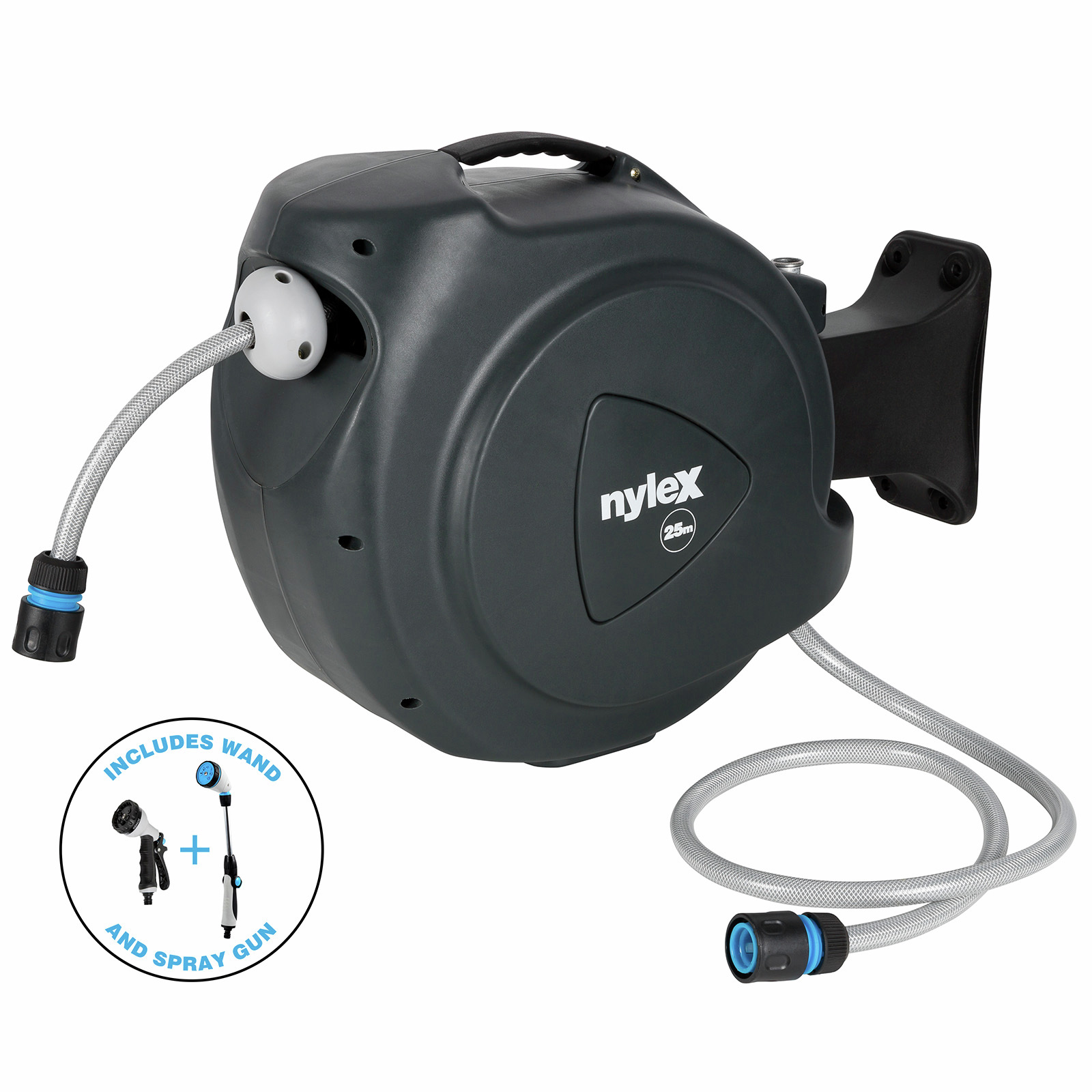 Nylex 25m Auto Hose Reel Combo Pack Bunnings Australia