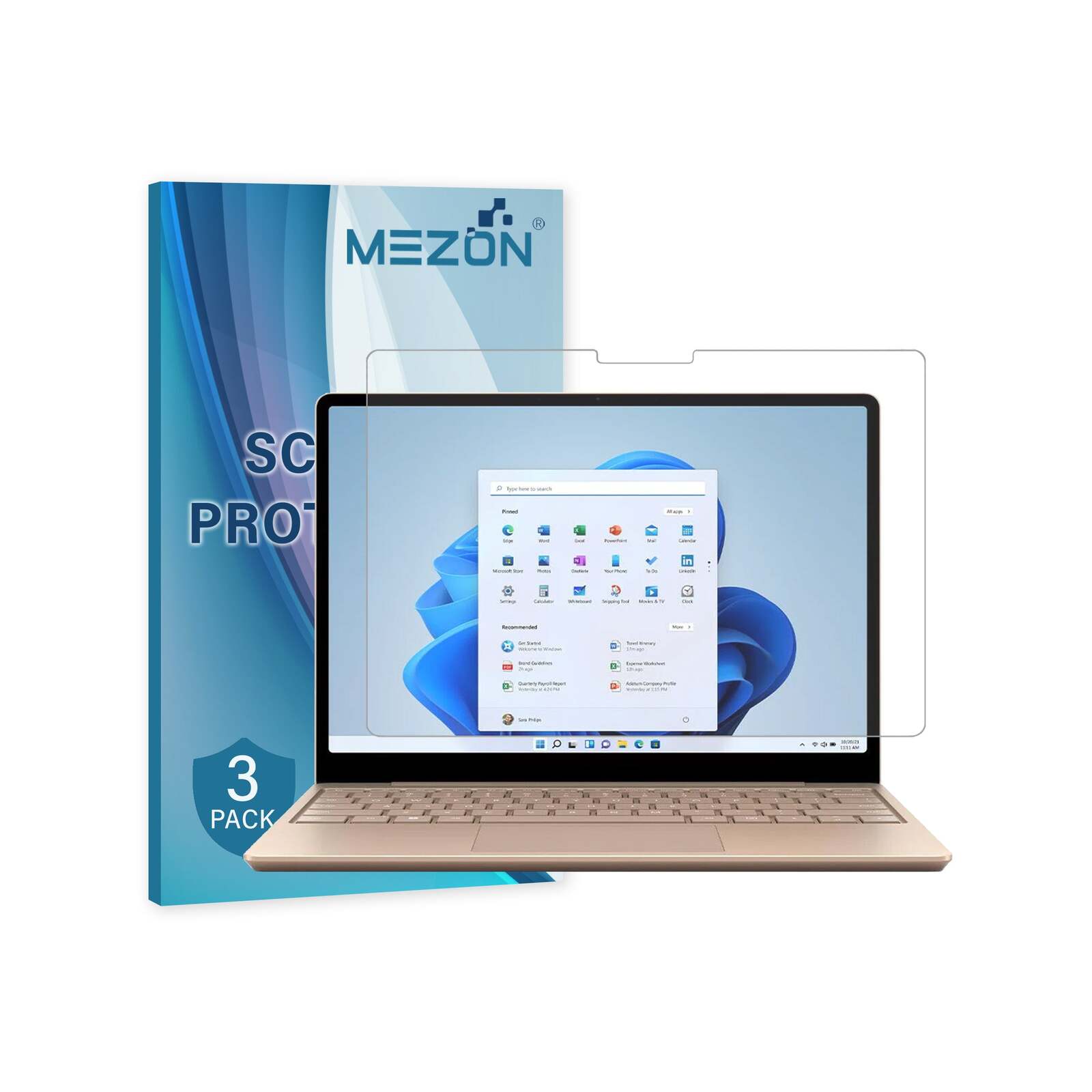 Computer Monitor Protector 3X Clear Screen Protectors For Microsoft ...