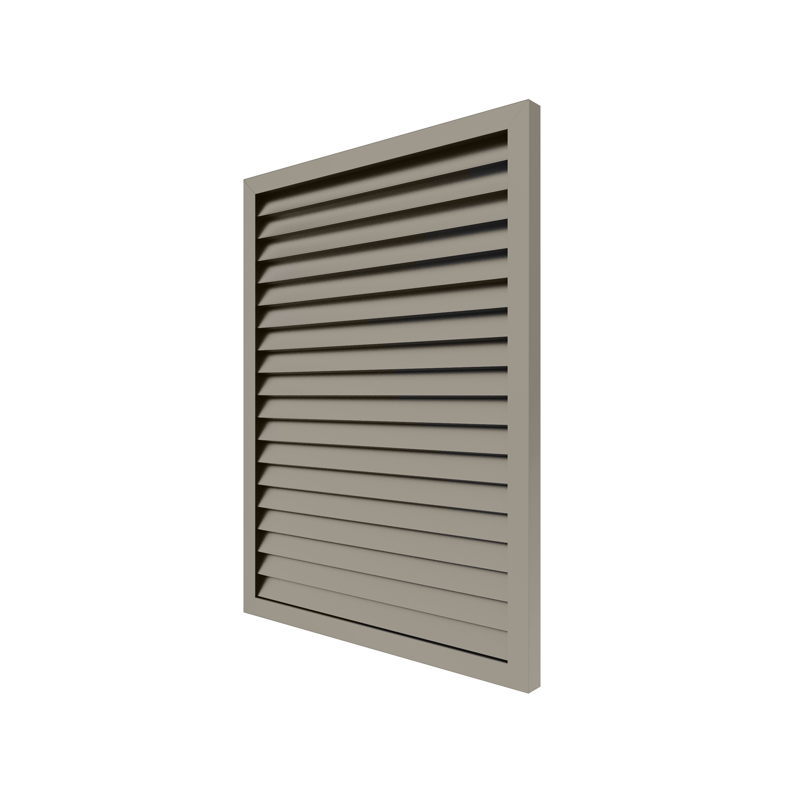 Protector Aluminium 900 x 1200mm Welded 65 x 16mm Louver Panel - Dune ...