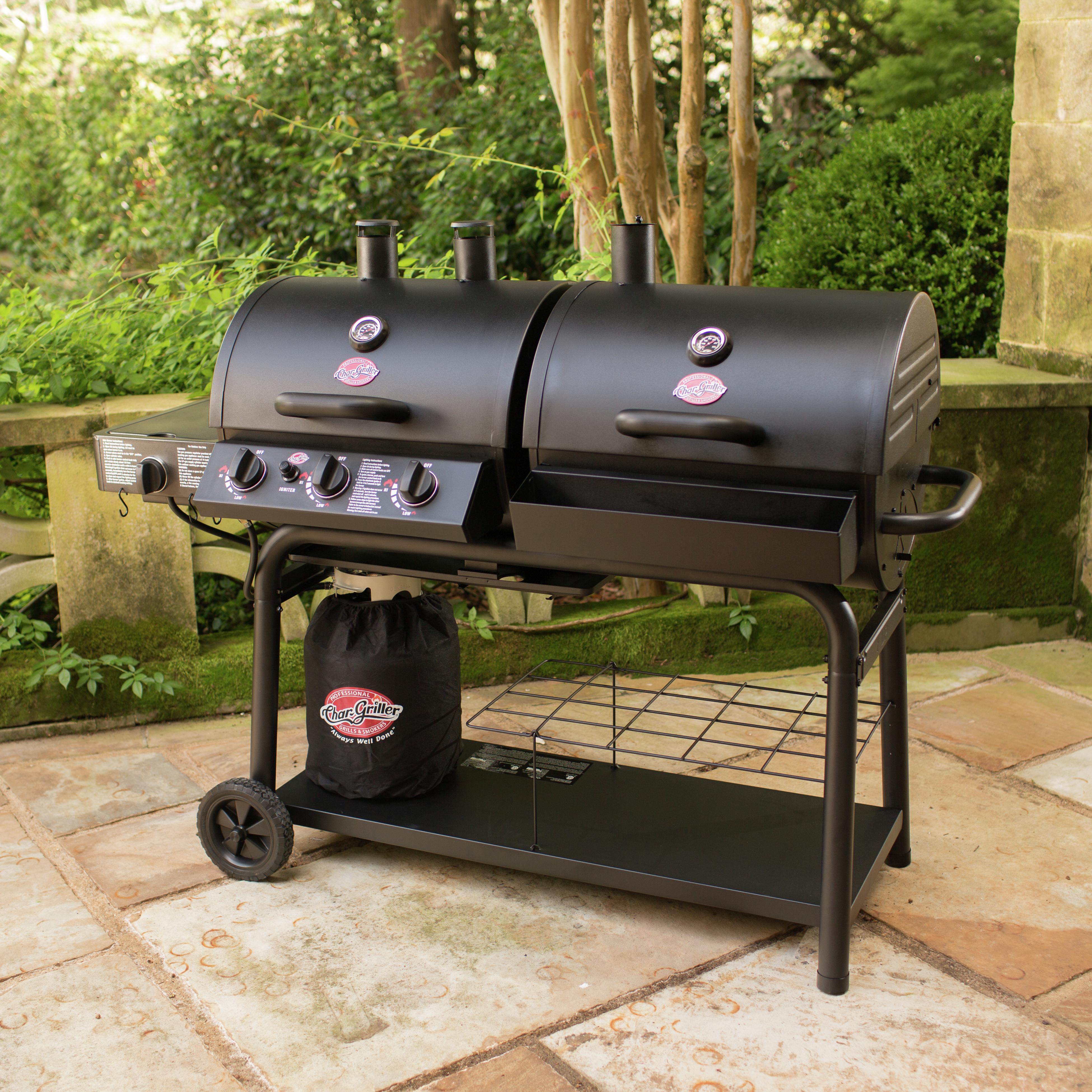 Char griller outlet and smoker