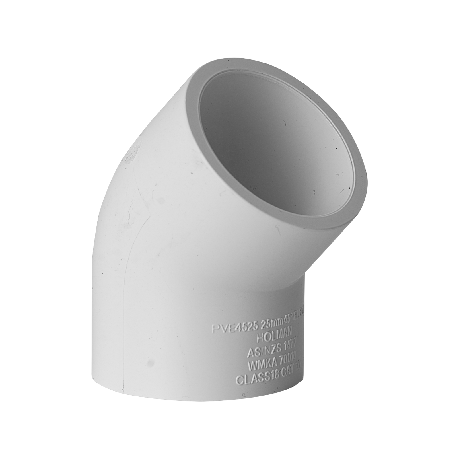 Holman 25mm 45° PVC Elbow - Bunnings Australia