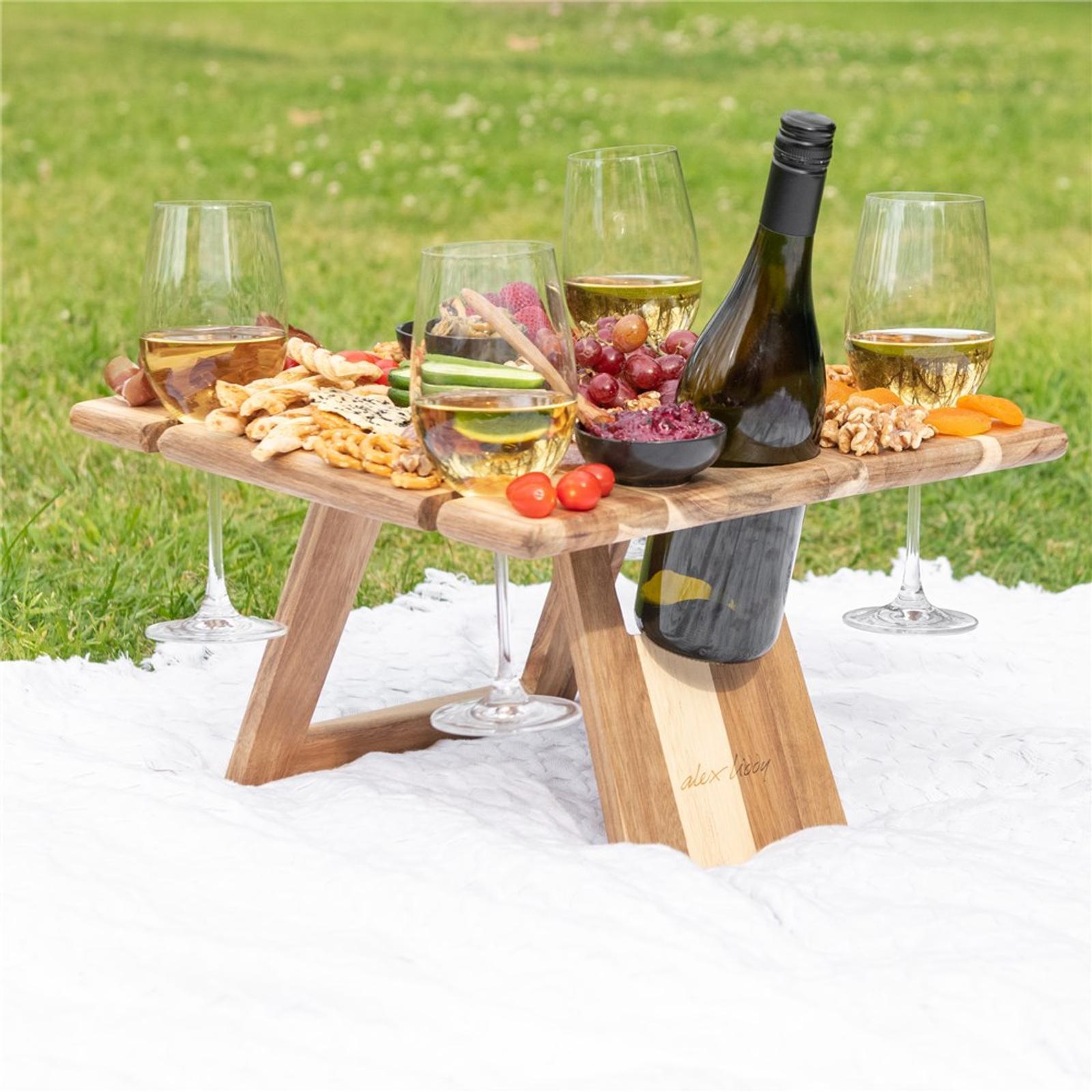 Alex Liddy Acacia Picnic Table 40cm Bunnings Australia