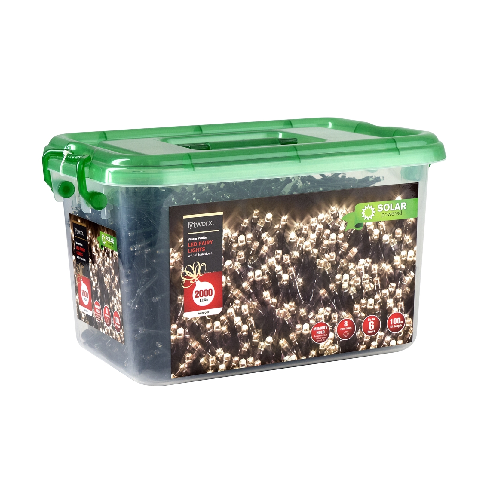 Lytworx 2000 LED Warm White Solar Fairy Lights Bunnings New Zealand