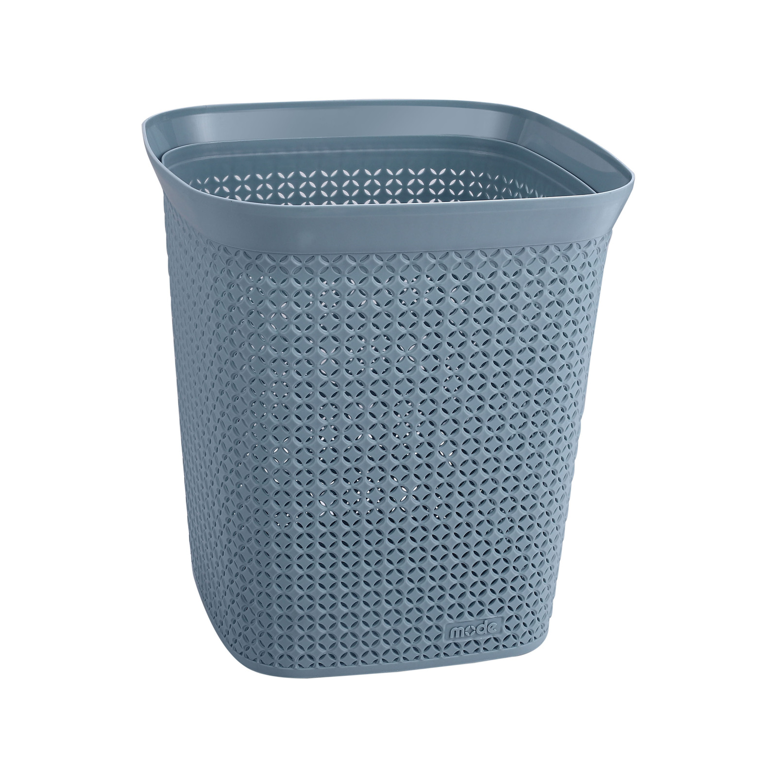 Ezy Storage 13L Mode Blue Waste Bin Bunnings Australia