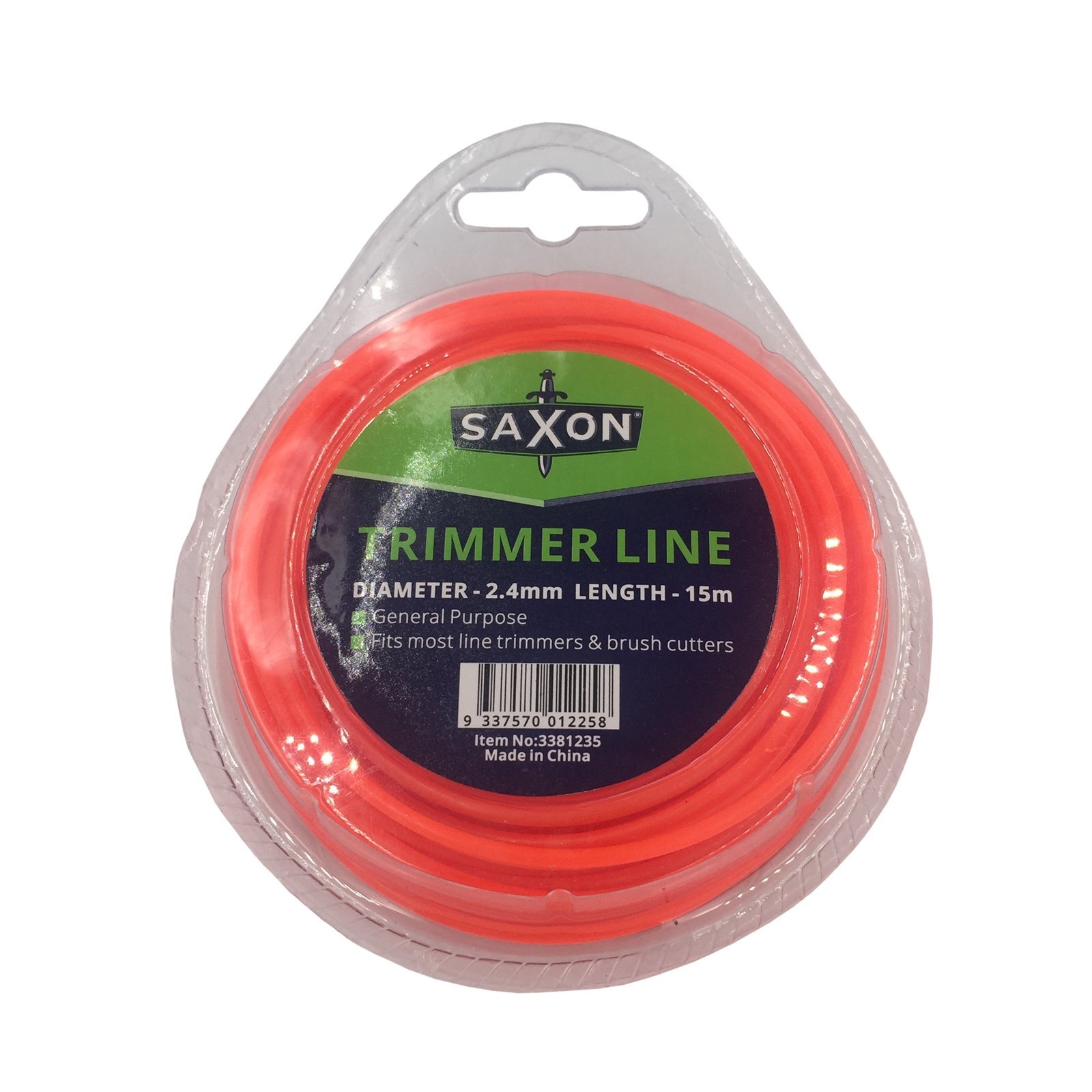 Saxon 15m Trimmer Line 2.4mm Bunnings Australia