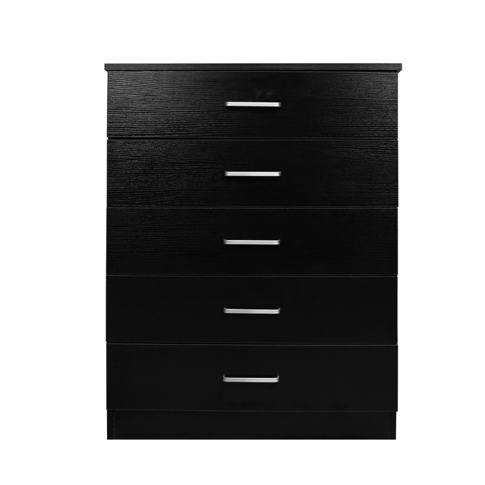 Redfern Black 5 Drawer Chest - Bunnings Australia