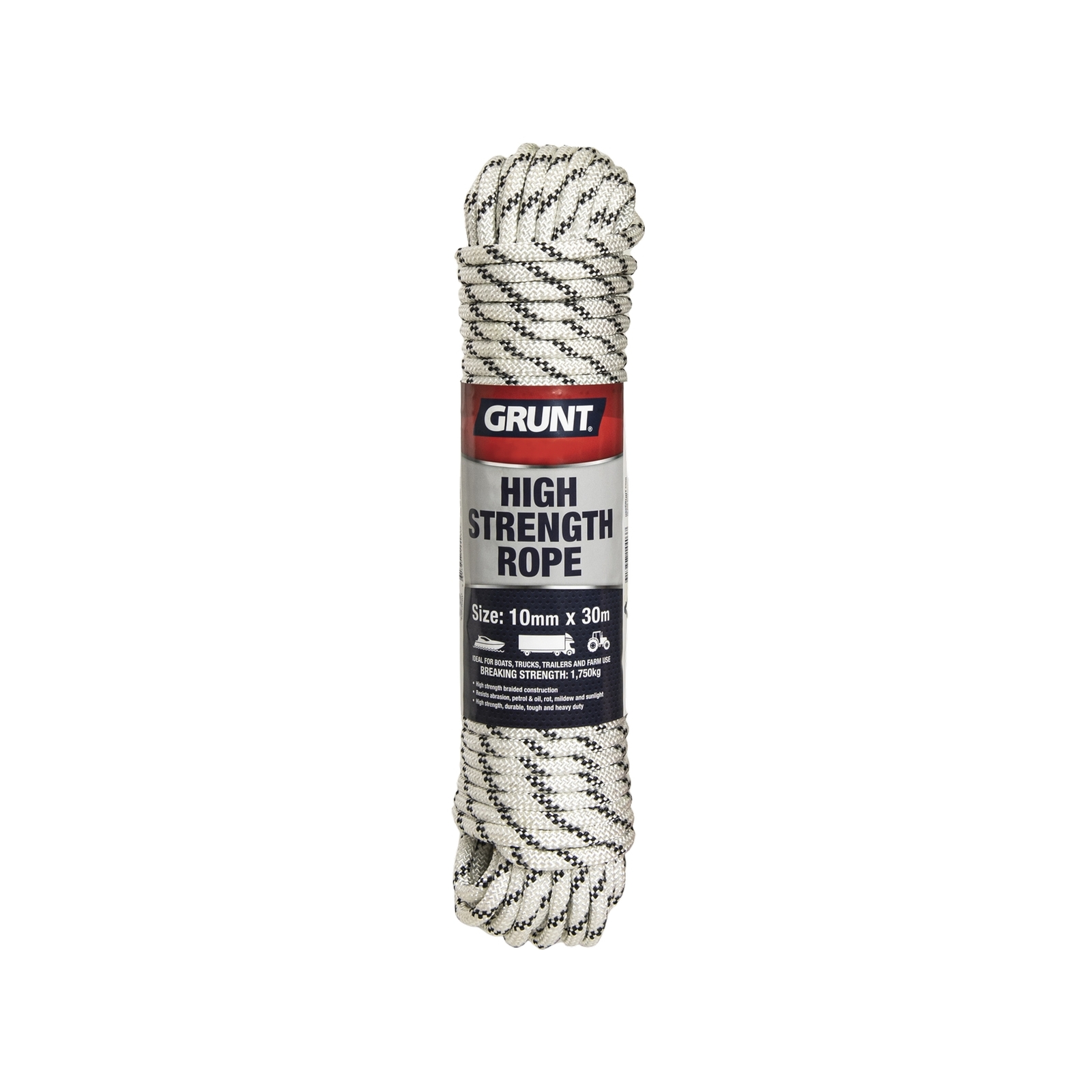 GRUNT 10mm x 30m High Strength Rope Bunnings Australia
