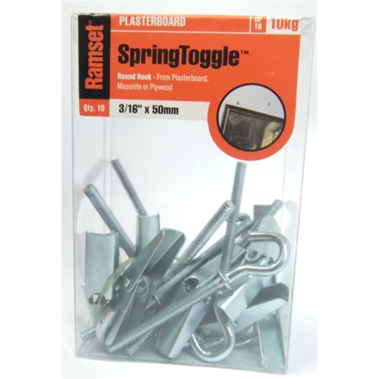 Ramset Spring ToggleHook Round 3/16