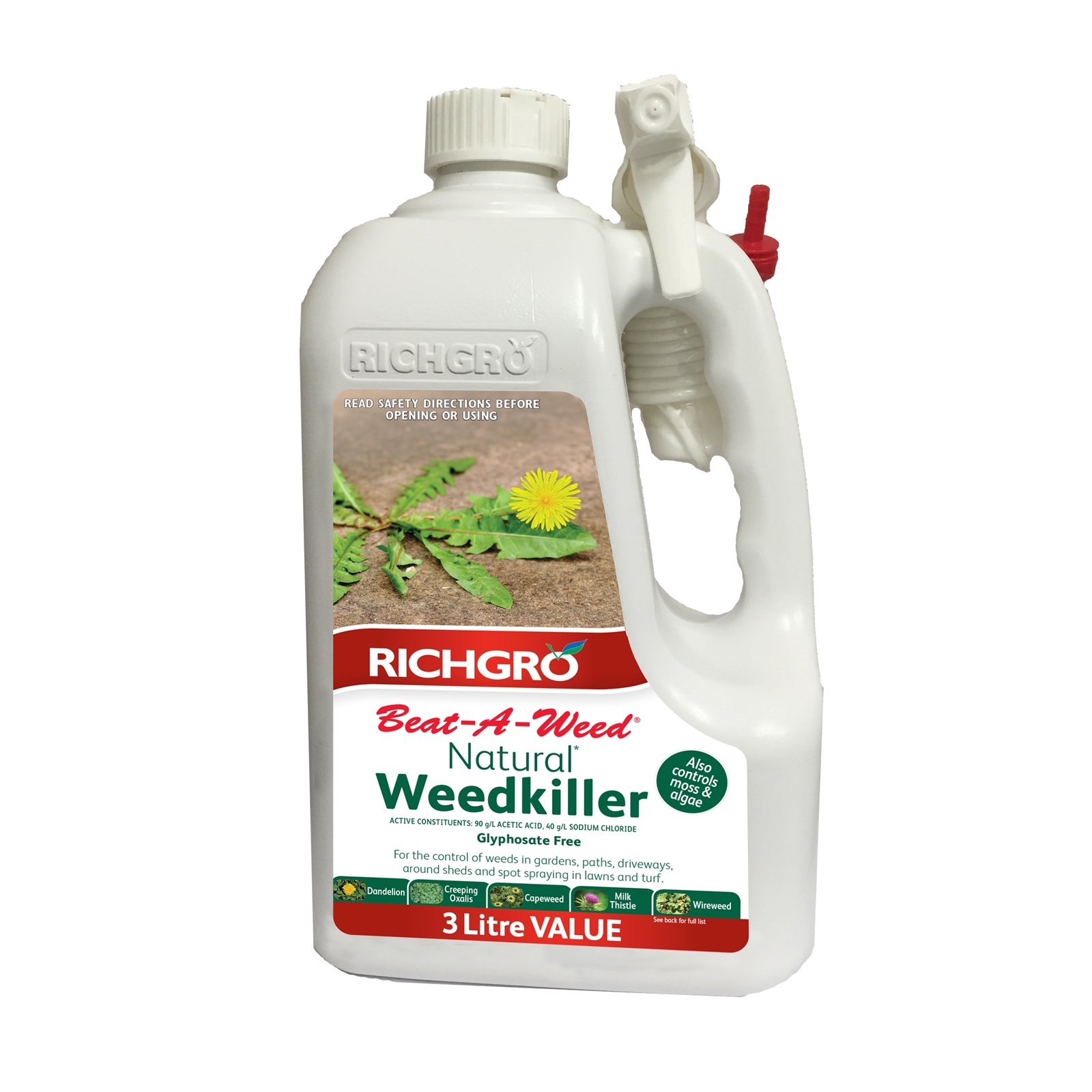 Richgro 3L BeatAWeed Natural Weedkiller Bunnings Australia
