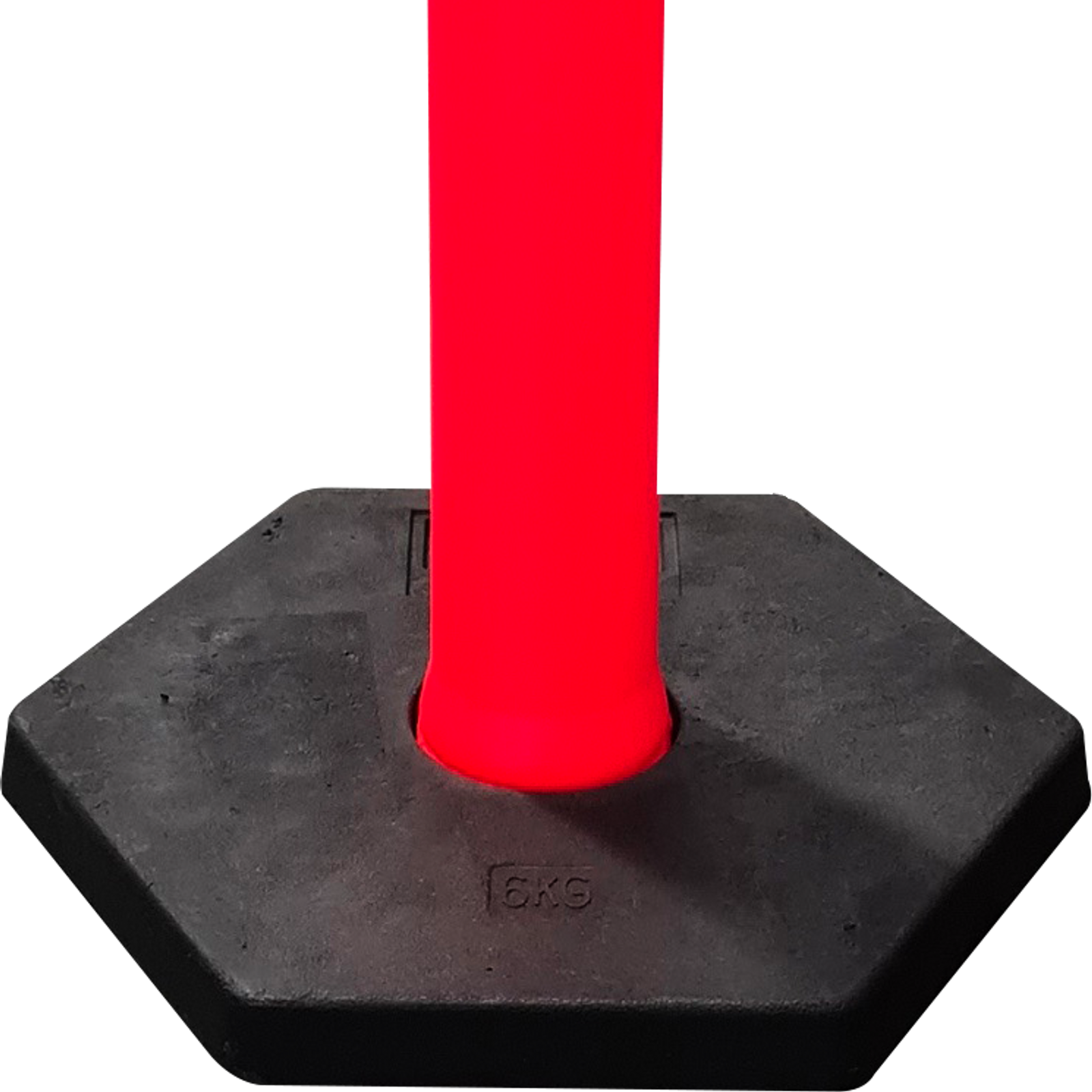 Brutus 1150mm Safety Bollard With 6kg Base Bunnings Australia