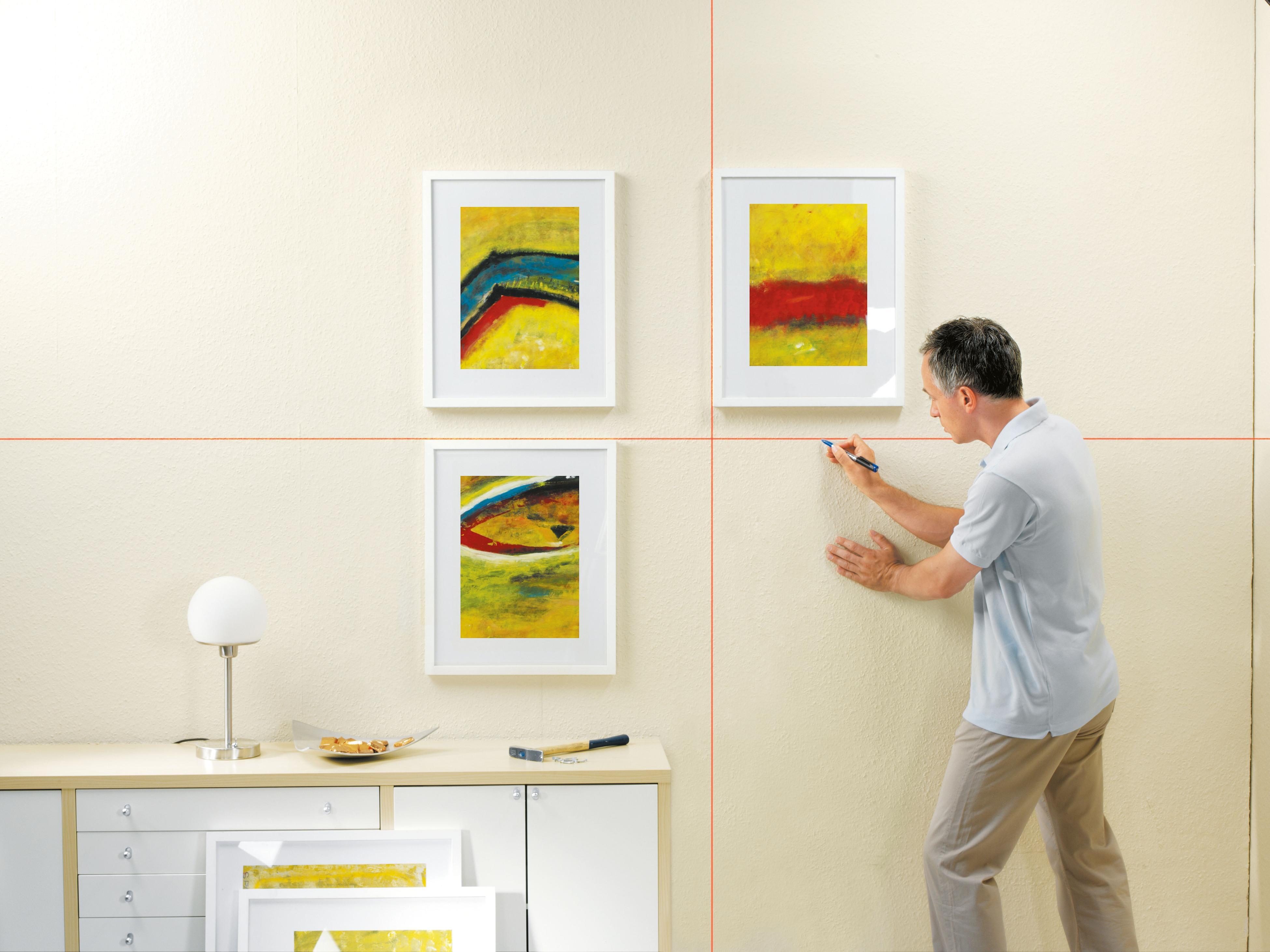 Hang Straight Picture Frames With Bosch Bunnings Australia