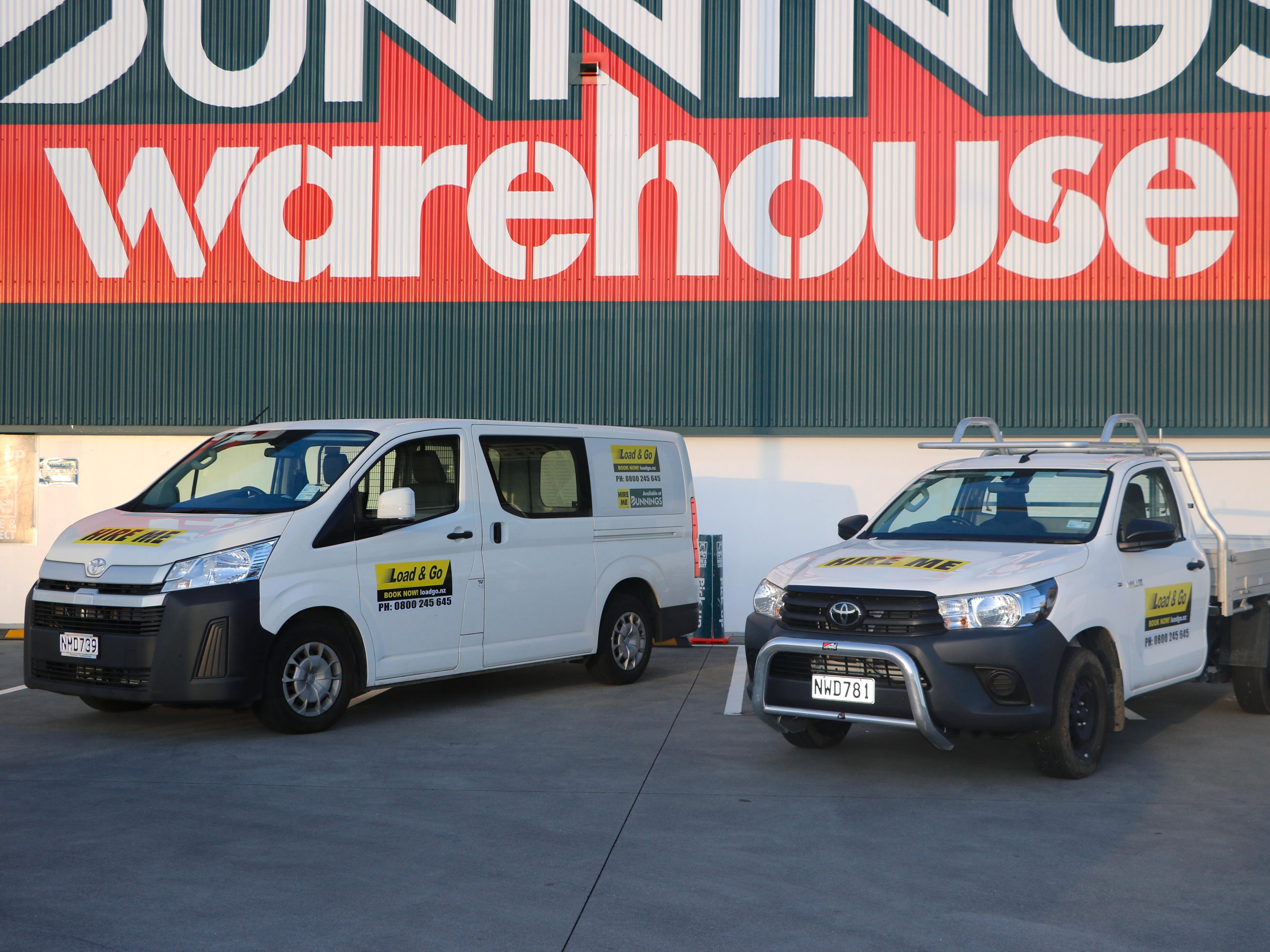 Complete ute and van clearance hire