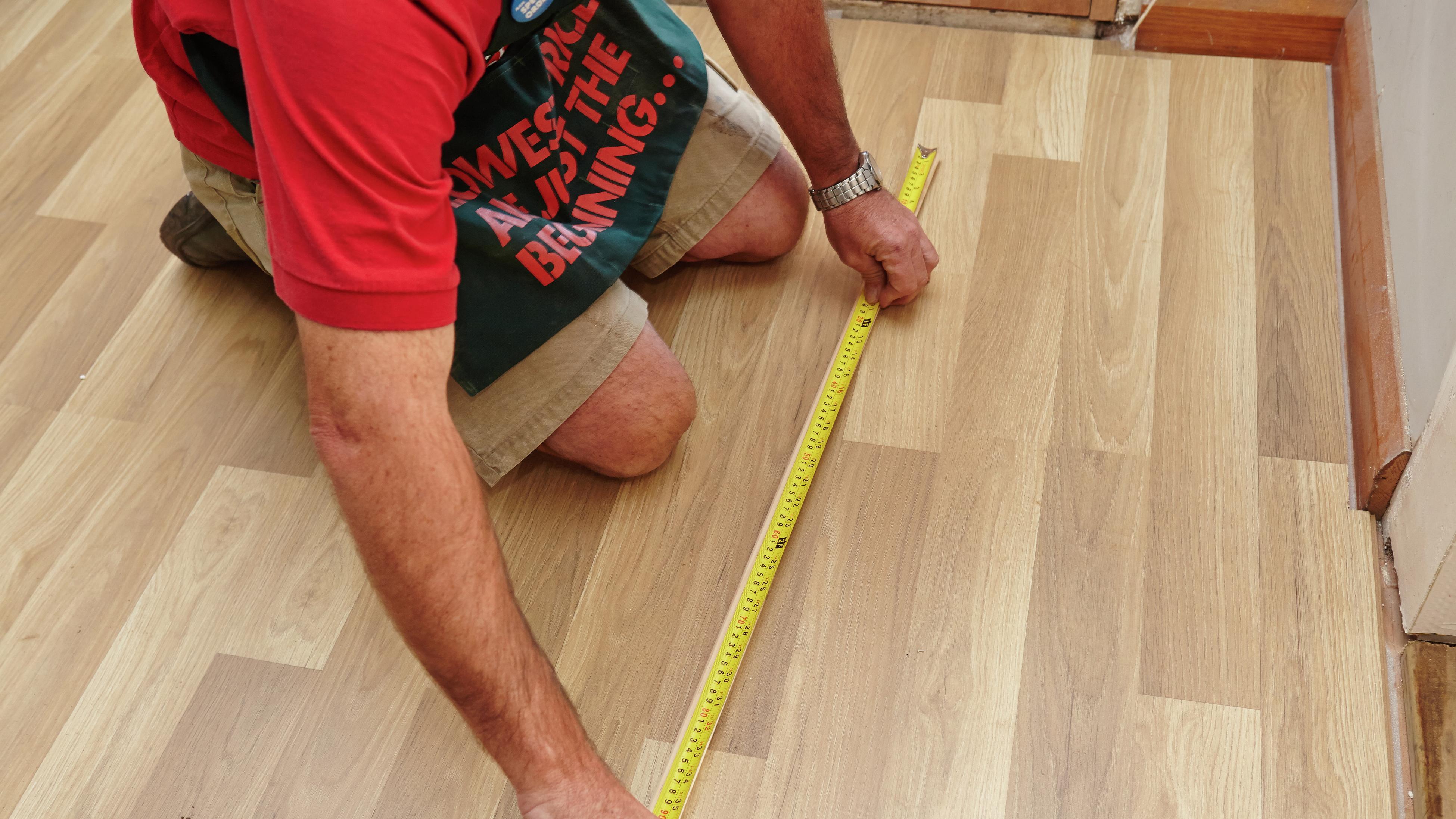 Laminate wood deals flooring installation