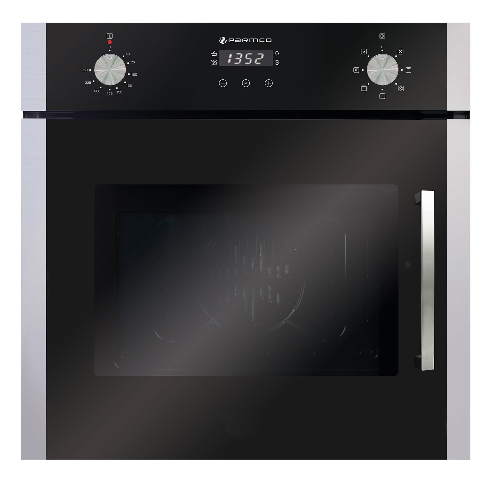 Parmco 600mm Stainless Steel 7 Functions Side Opening Electric Oven Bunnings New Zealand