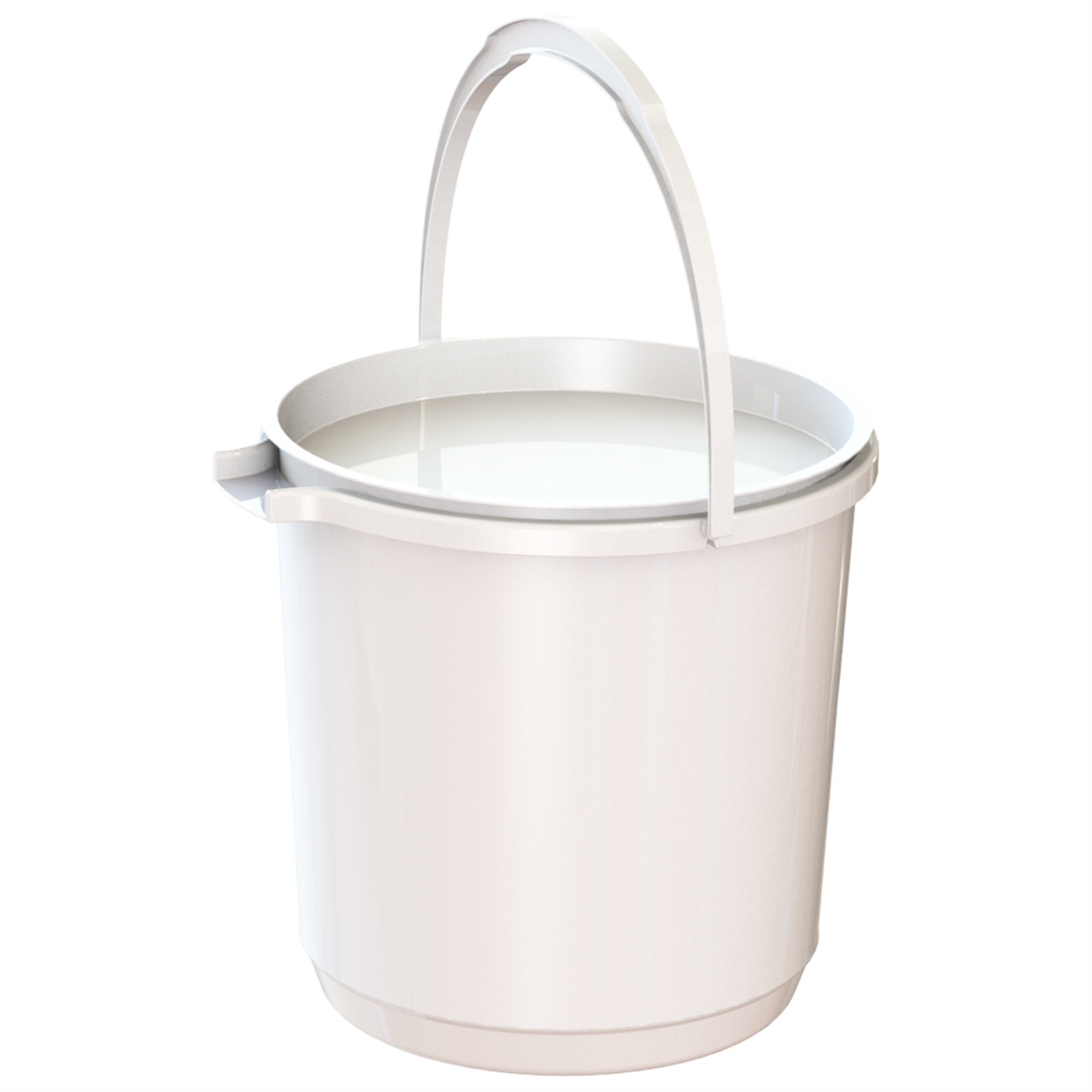 HomeLeisure 11L Charcoal Trend Bucket - With Lid
