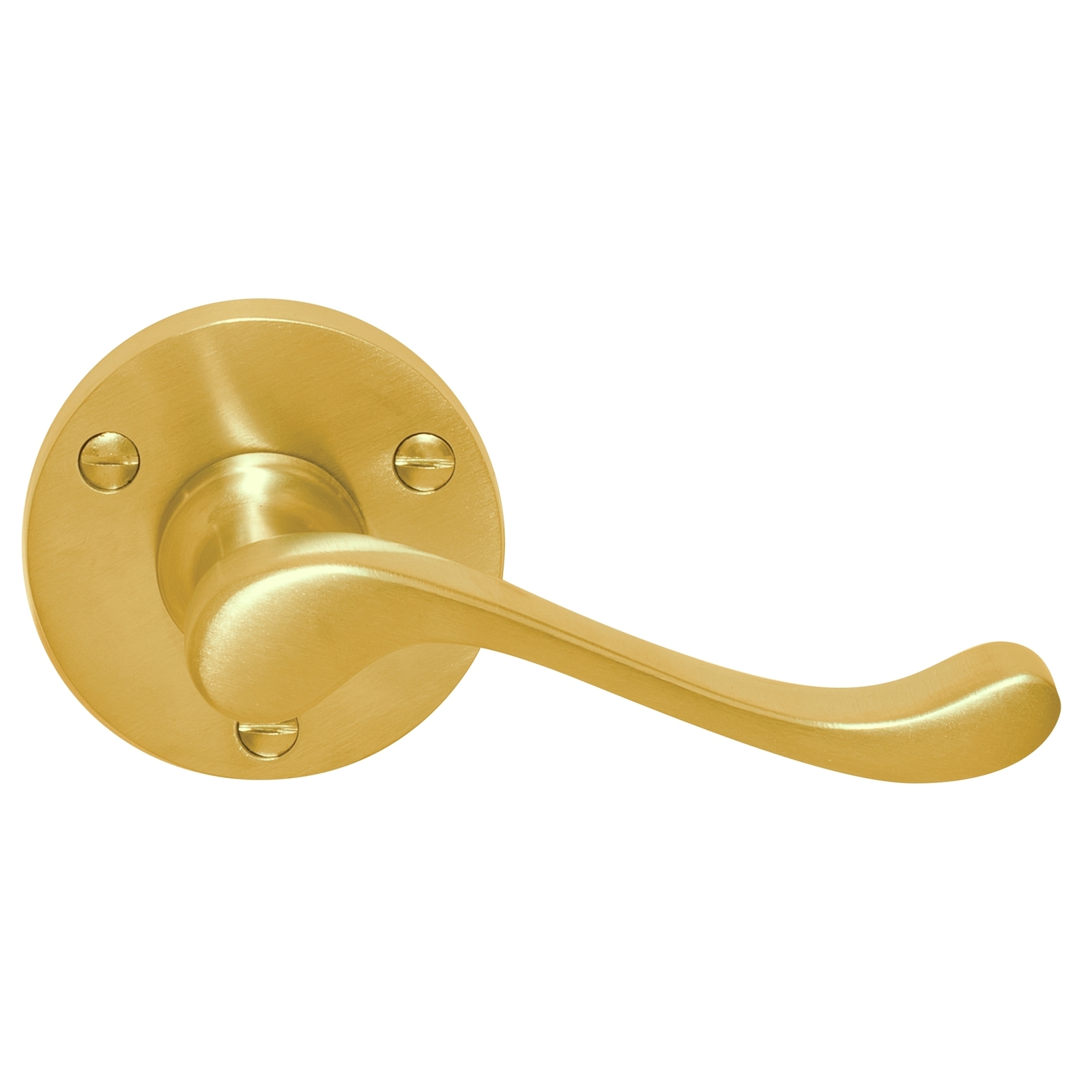 Delf Polished Brass Malvern Leverset On Round Rose Bunnings Australia