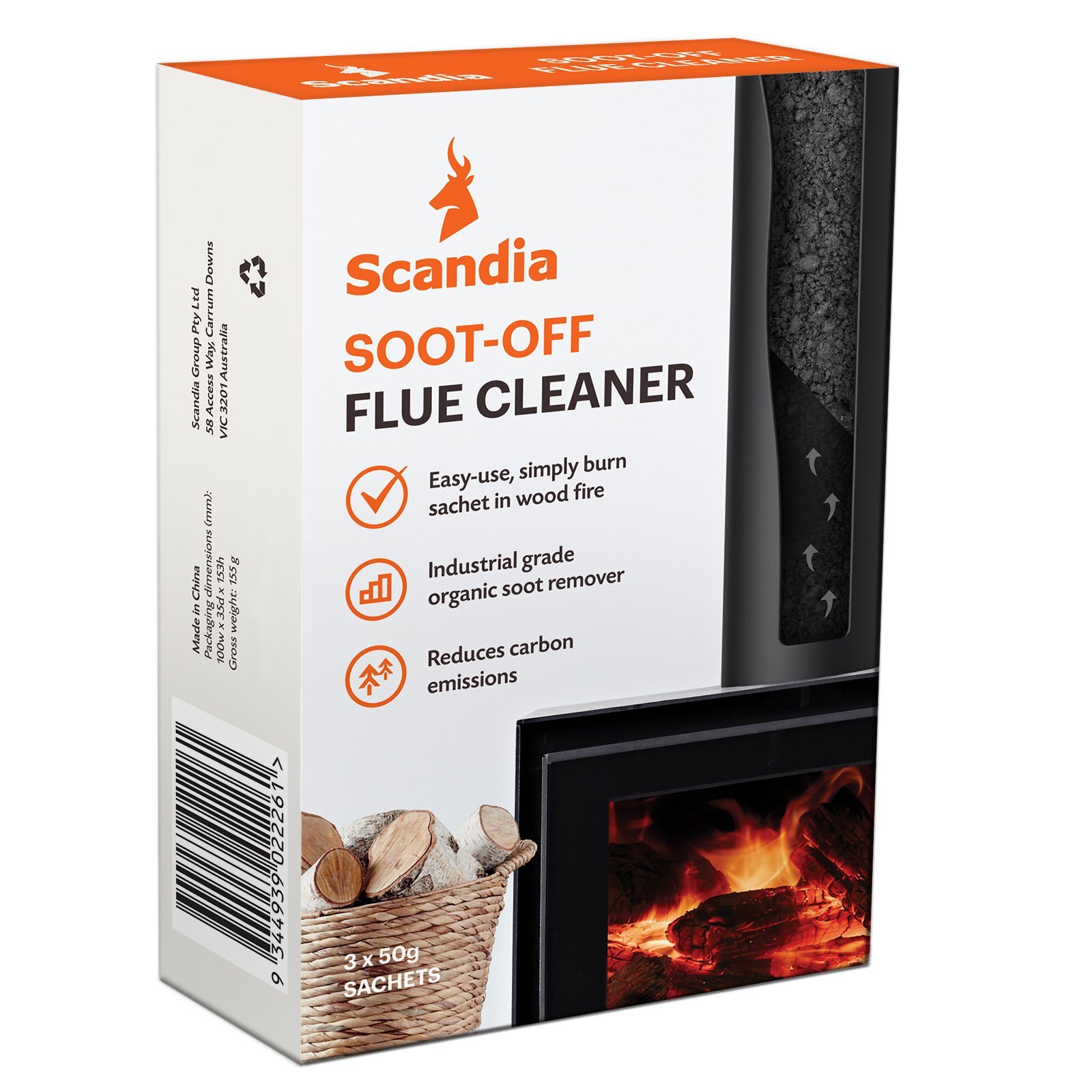 Scandia Wood Heater Fittings Soot Off Cleaner - Bunnings Australia