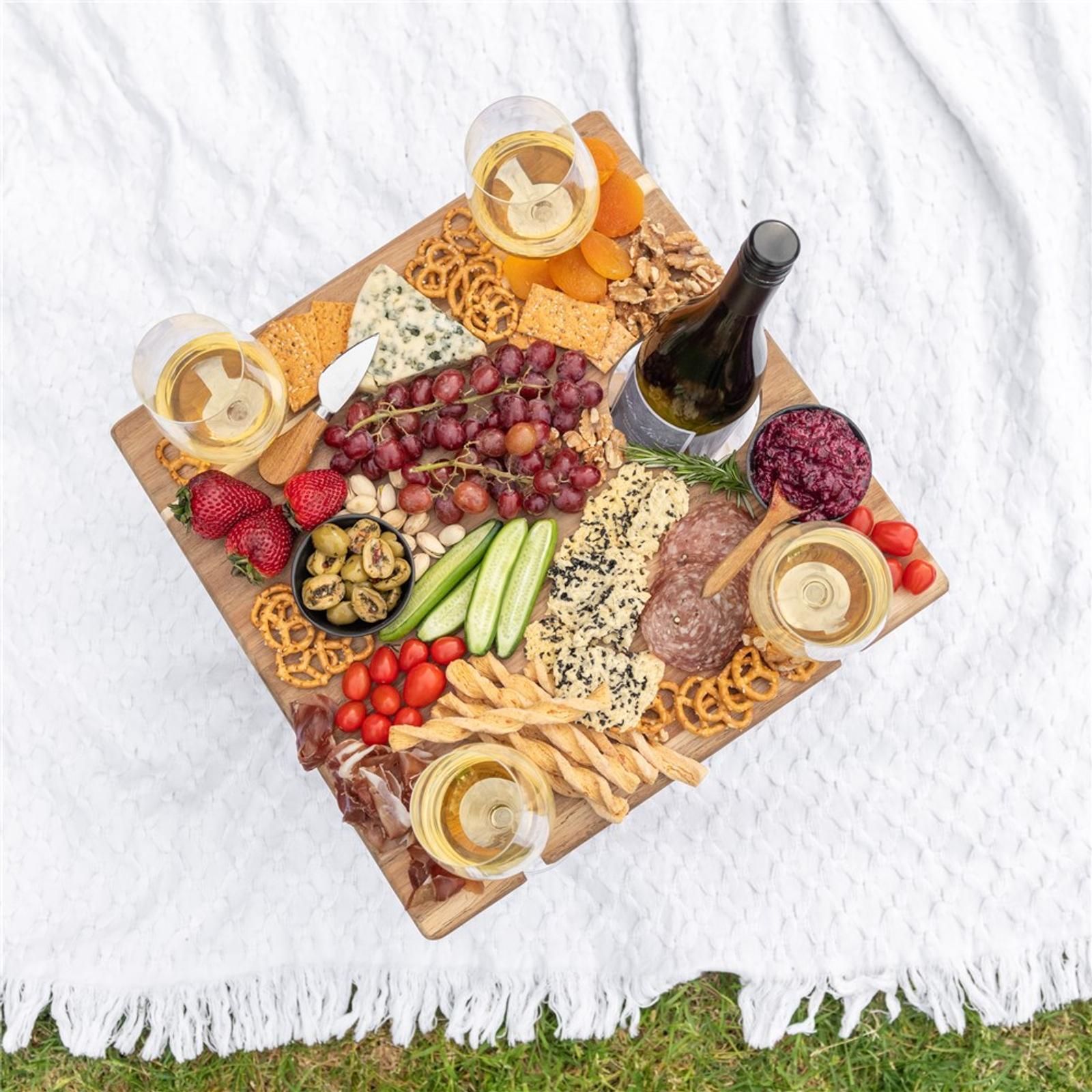 Alex Liddy Acacia Picnic Table 40cm Bunnings Australia