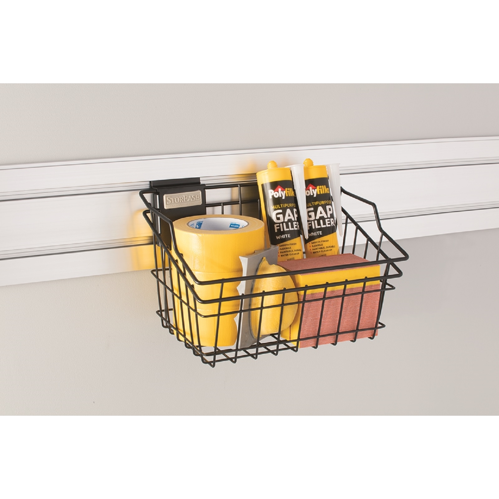 StorEase 20 x 30 cm Garage Wall Storage Basket Bunnings Australia