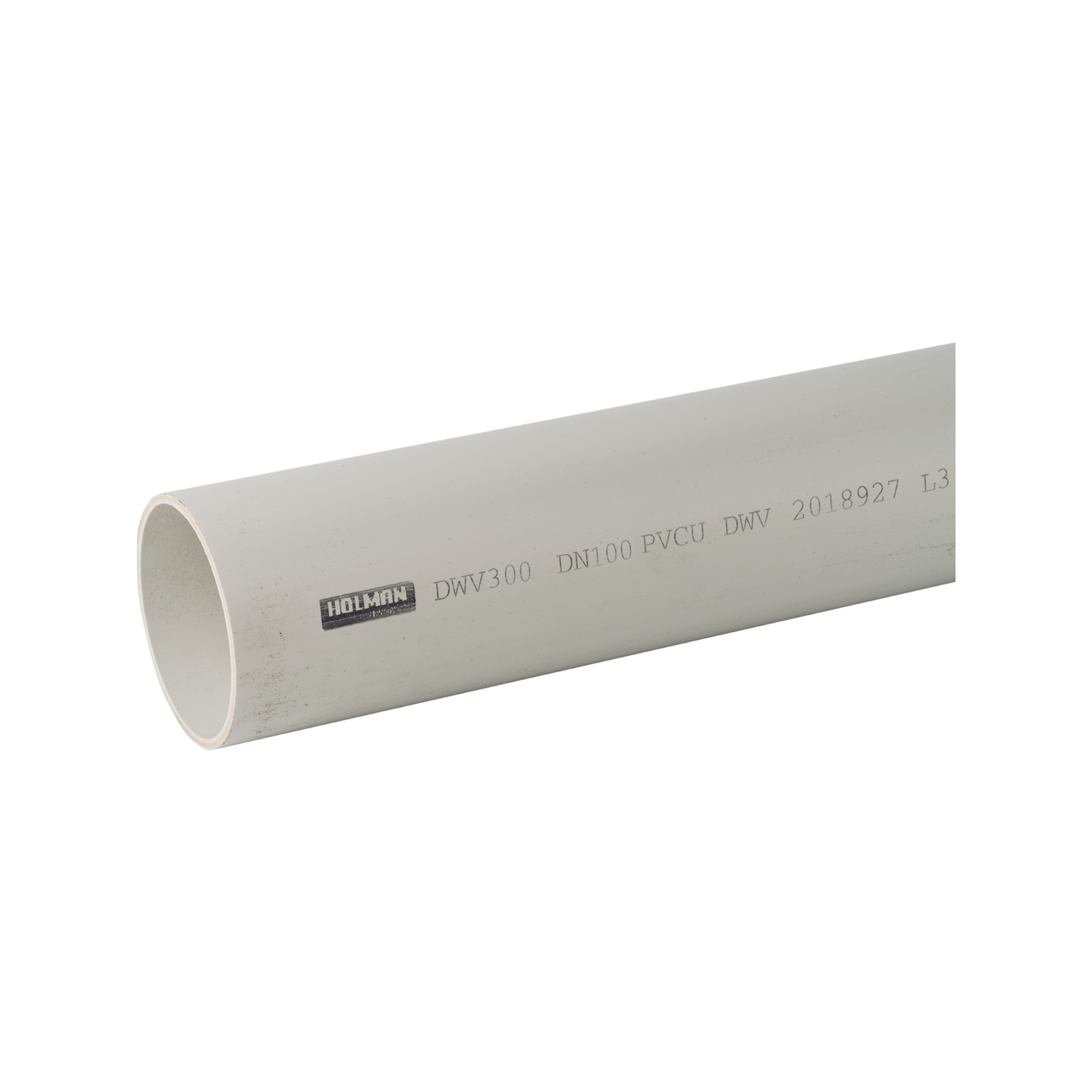 Holman 300mm x 6m PVC DWV Pipe Bunnings Australia