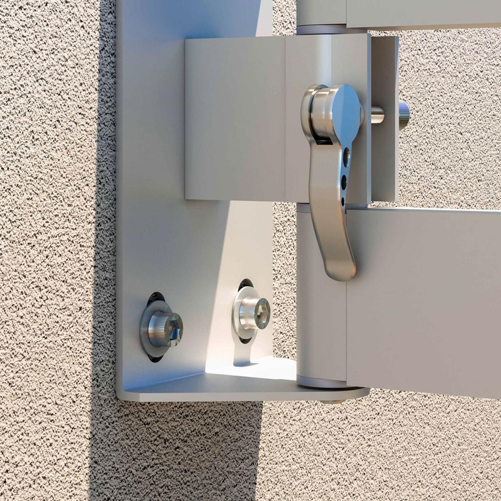 Coolaroo 2.7m Charcoal Lindeman Market Wall Mount Umbrella Bunnings