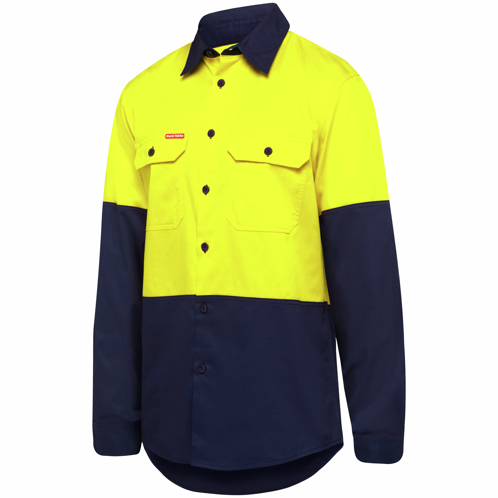 Hard Yakka 2XL Hi Vis Long Sleeve Shirt Bunnings Australia