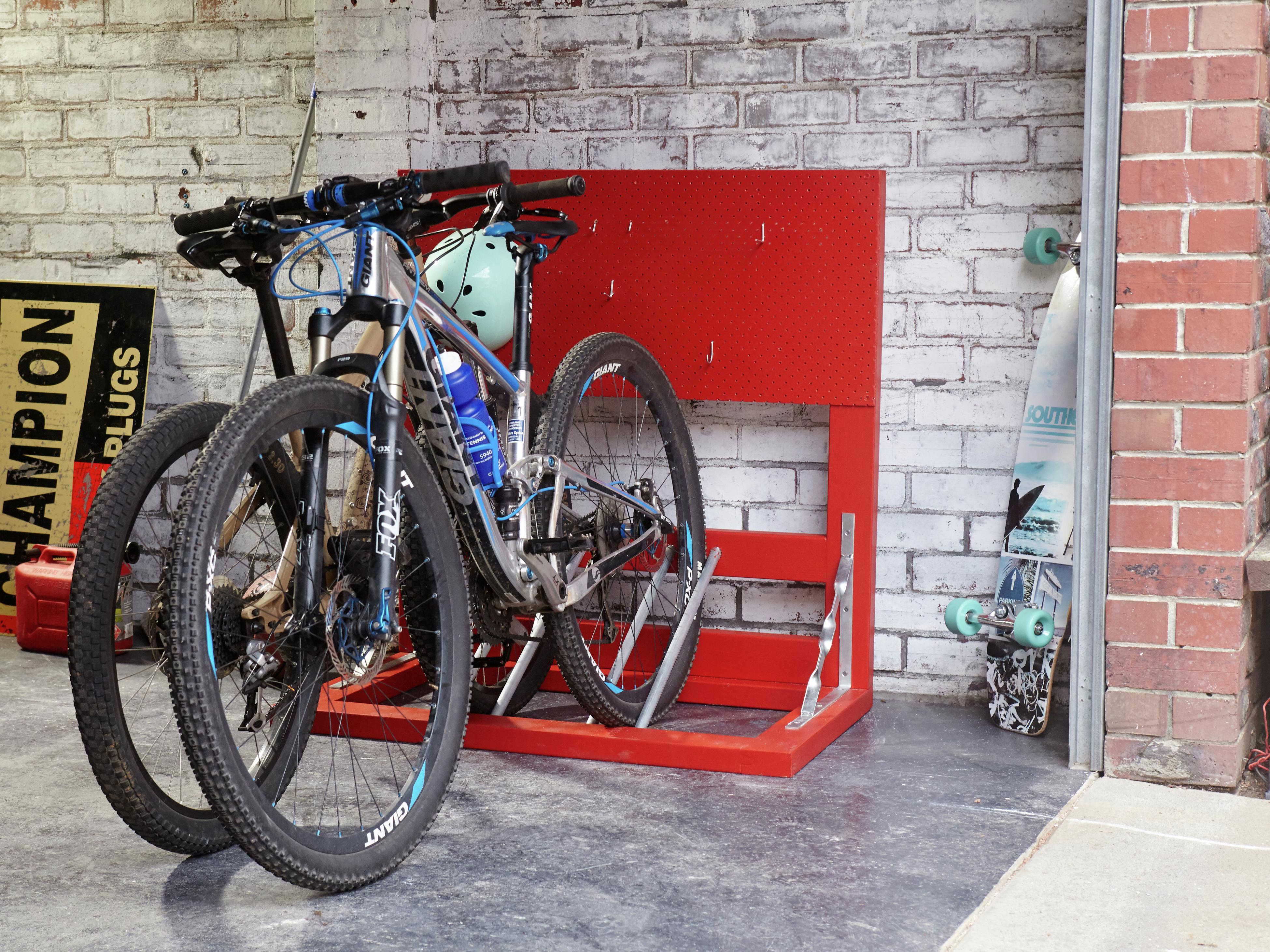 DIY Bike and Scooter Stand for your Garage