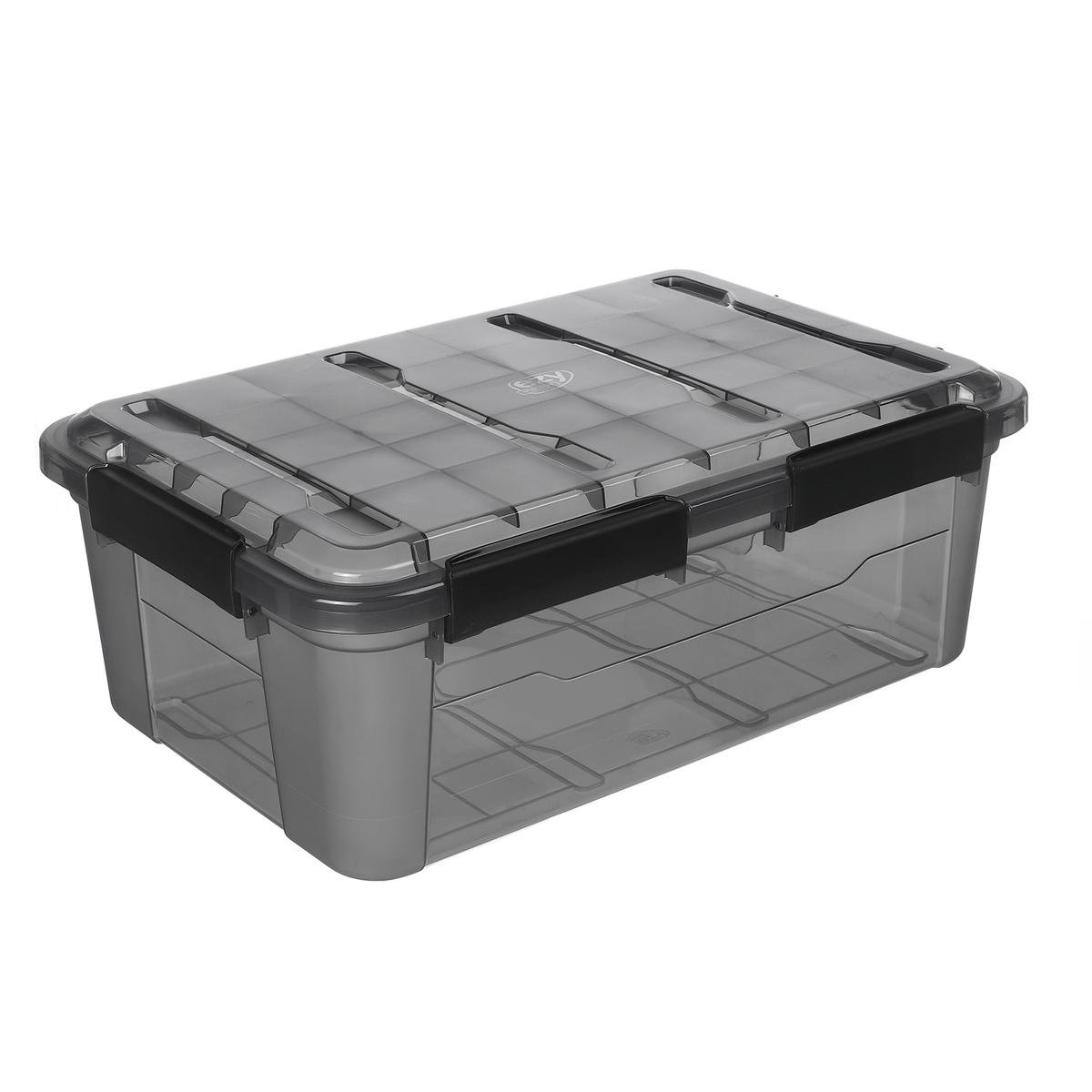 Ezy Storage 32L Waterproof IP67 Grey Storage Container Bunnings Australia