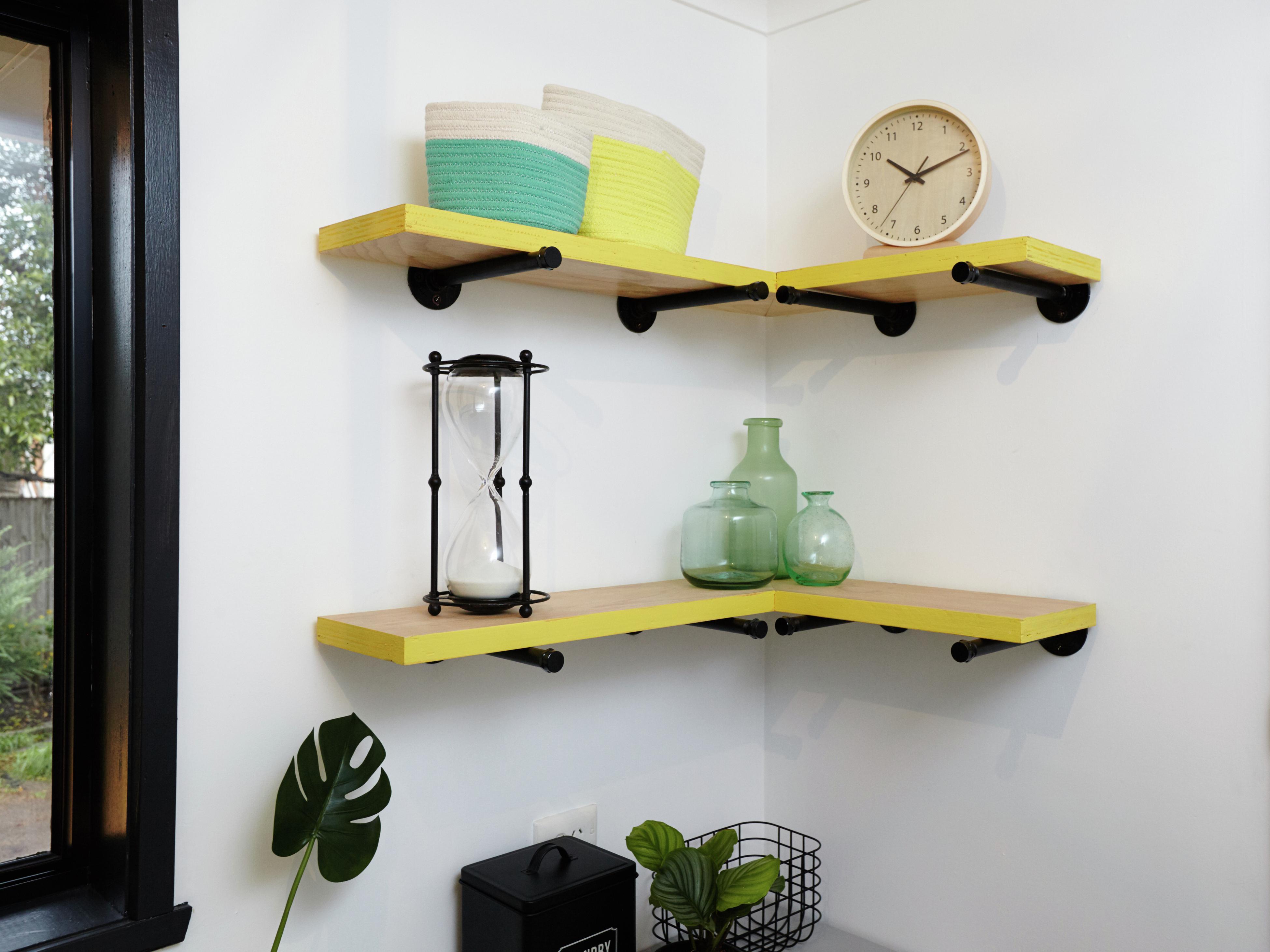 Tips For DIY Corner Shelves For Extra Storage And Display