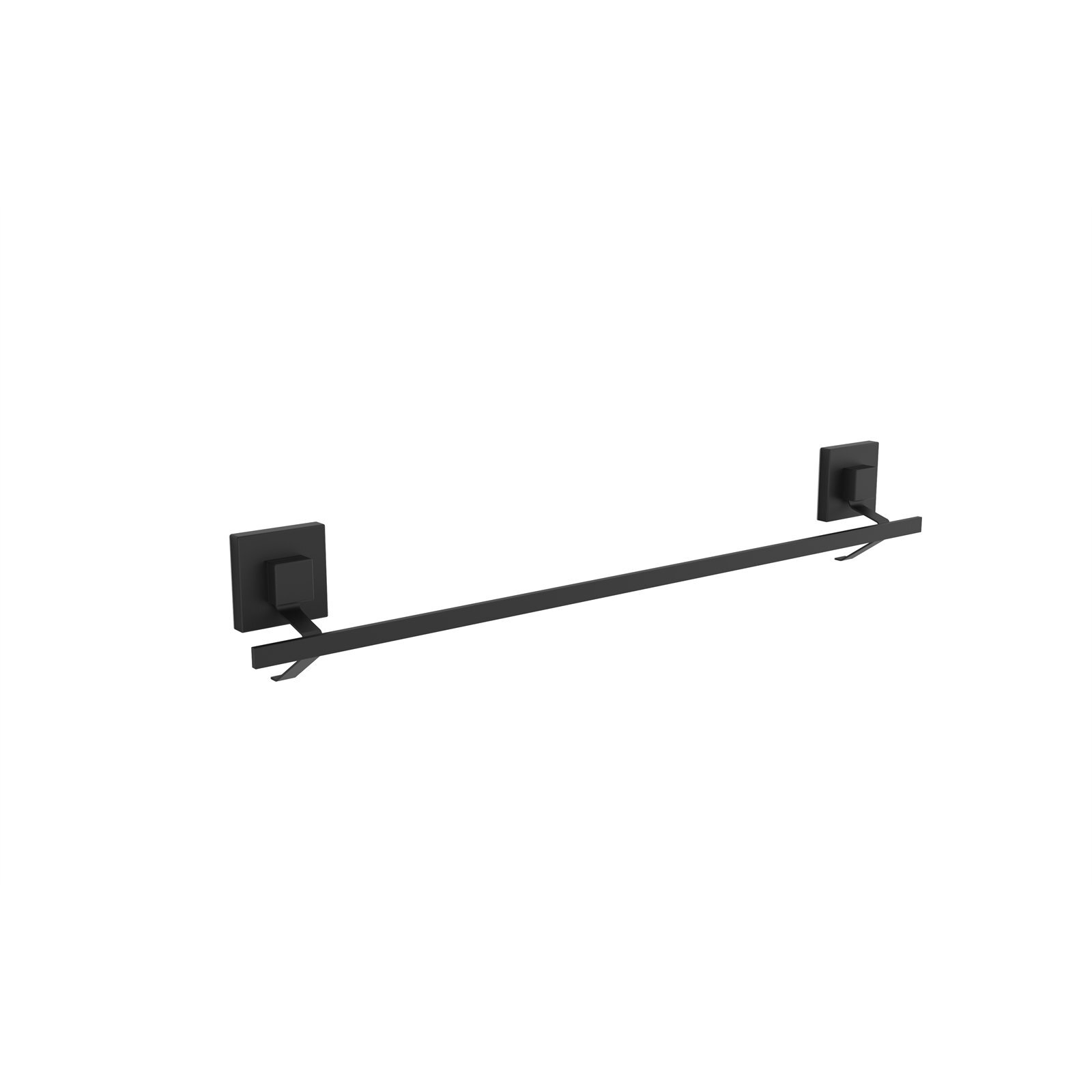 Fusion-Loc 60cm 26kg Matte Black Suction Single Towel Rail - Bunnings  Australia