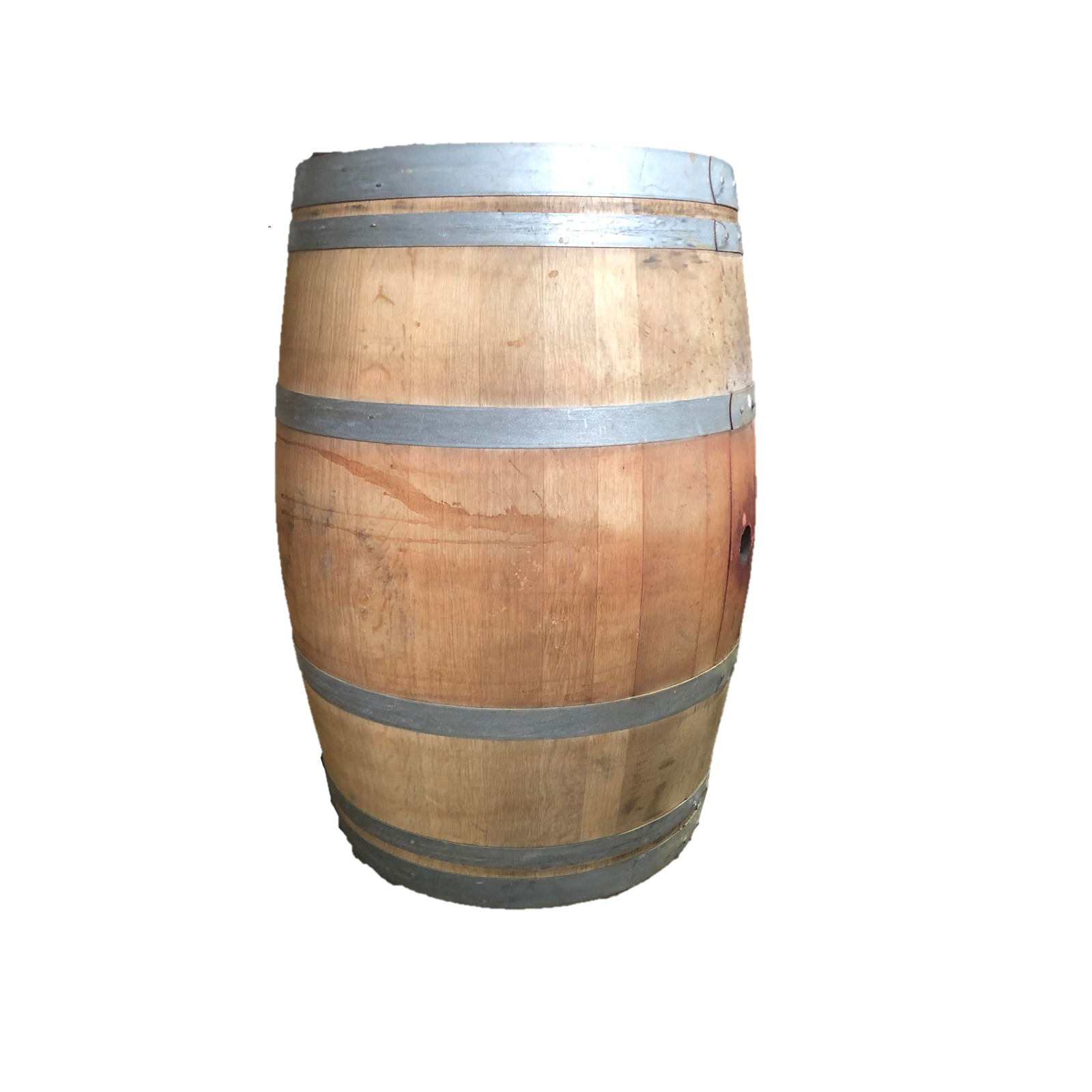 Full Oak Timber Wine Barrel Planter Bunnings Australia