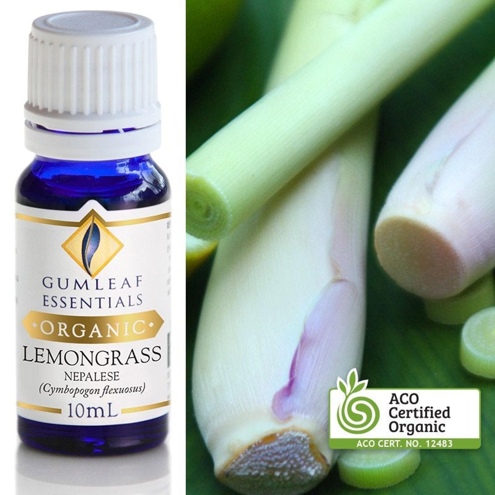 Organic Lemongrass Nepalese Pure Essential Oil 10ml Bunnings Australia