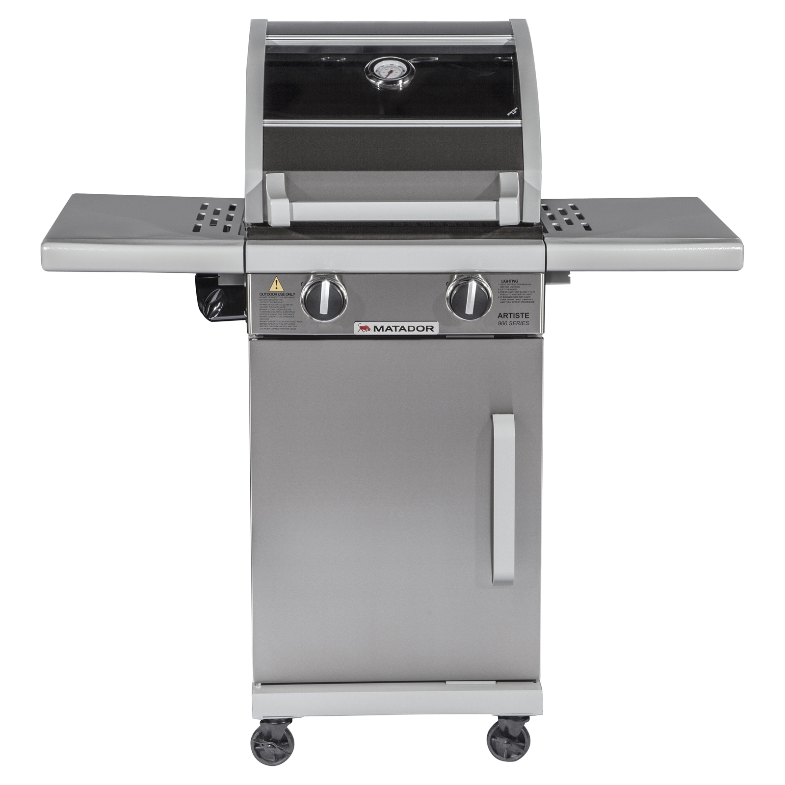 Matador 2 Burner Hooded Artiste BBQ Bunnings Australia