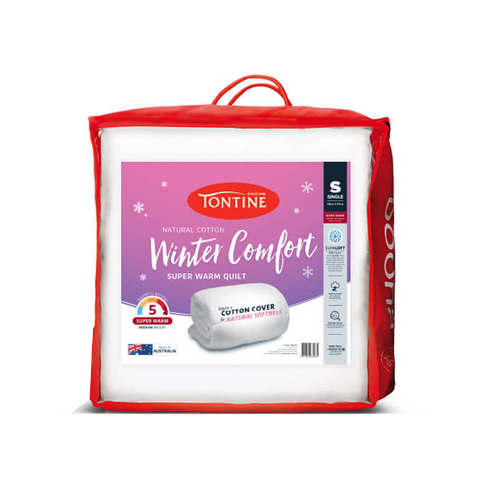 Tontine Winter Comfort Quilt Super Warm Single Bed Bunnings Australia