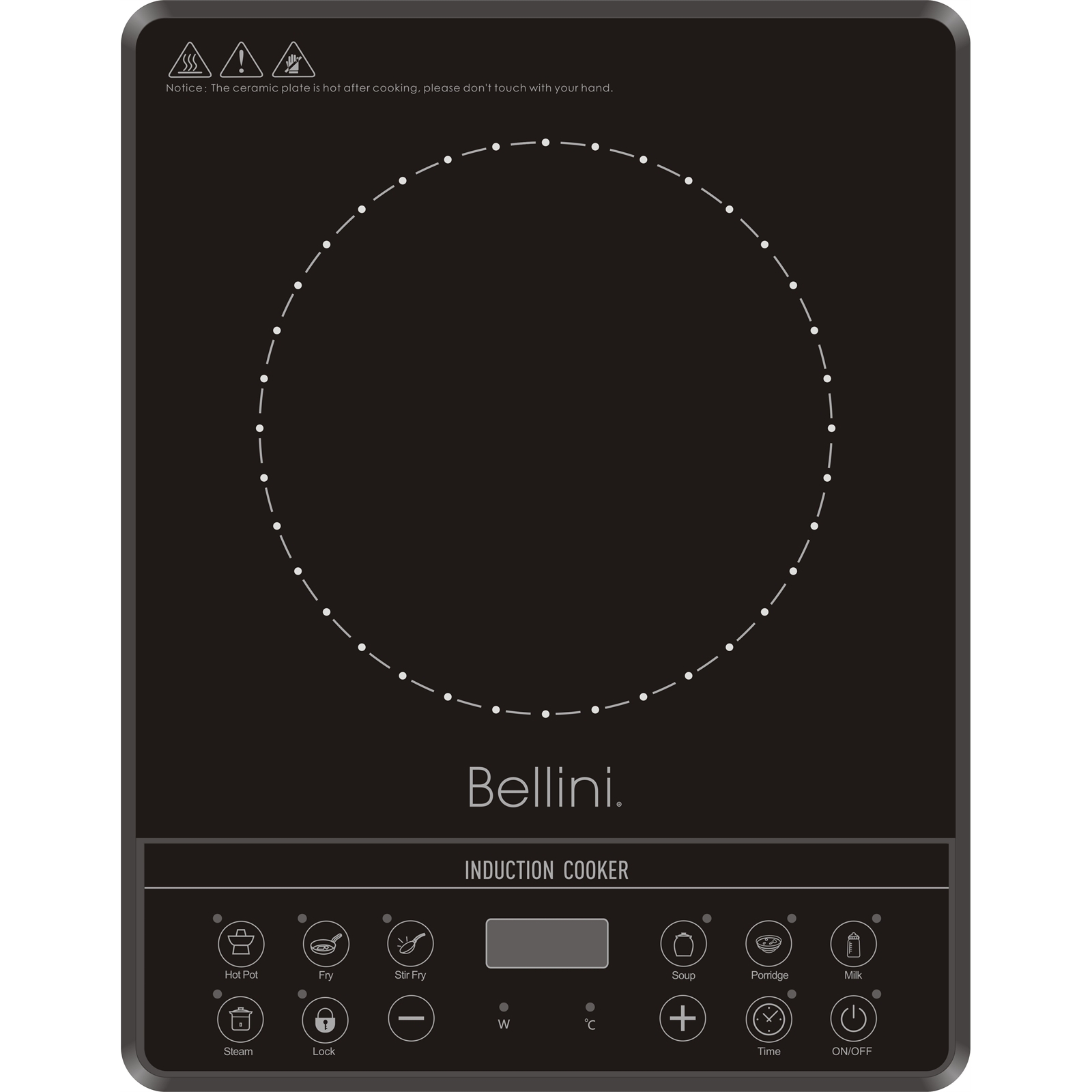 Bellini 30cm Induction Portable Cooker Bunnings Australia