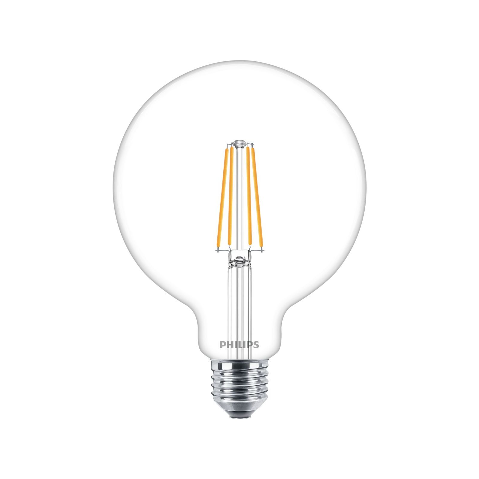 Philips G120 E27 LED 806Lm Clear Filament 6W Bulb Bunnings Australia