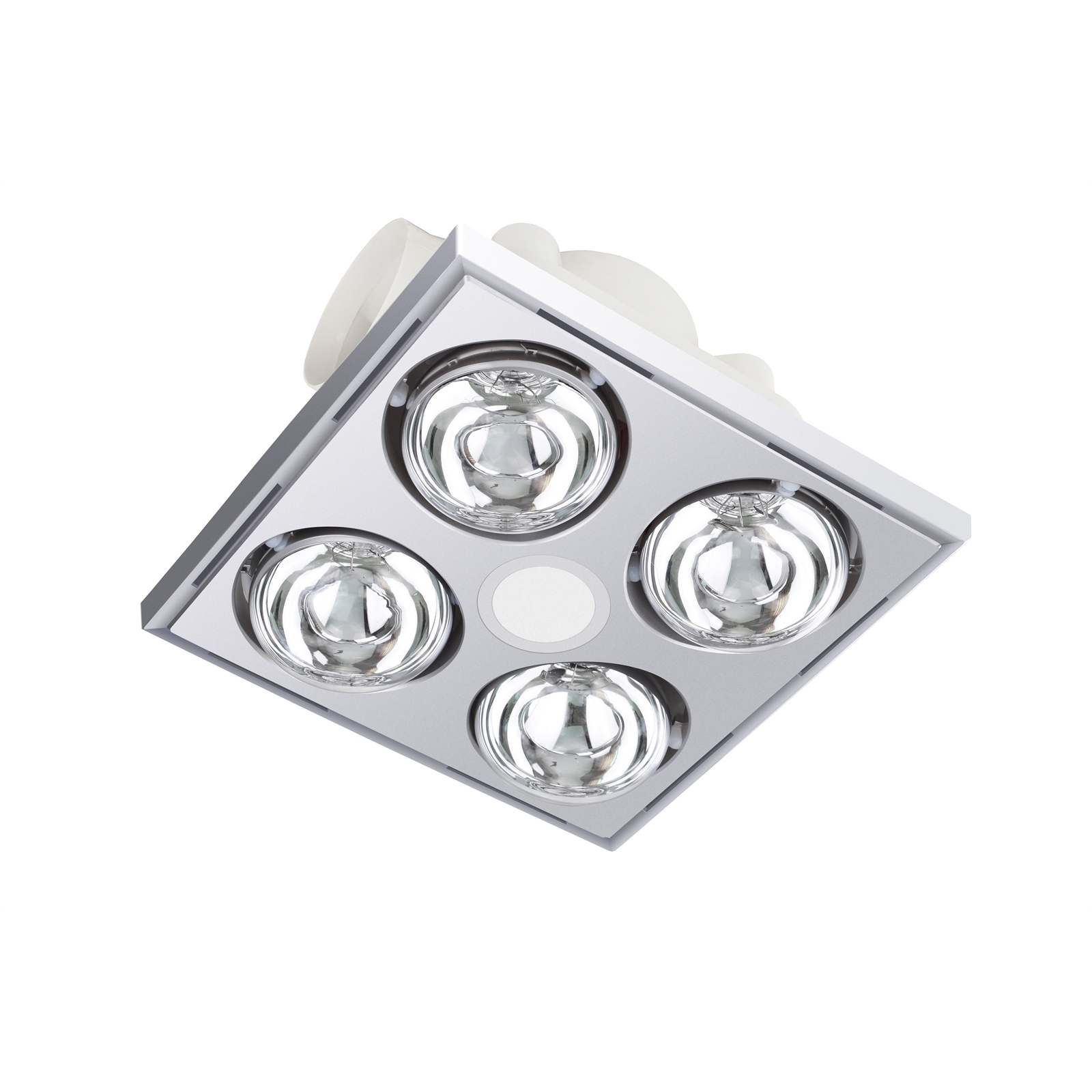 Heller White 3 In 1 LED Bathroom Heater Light - Bunnings Australia
