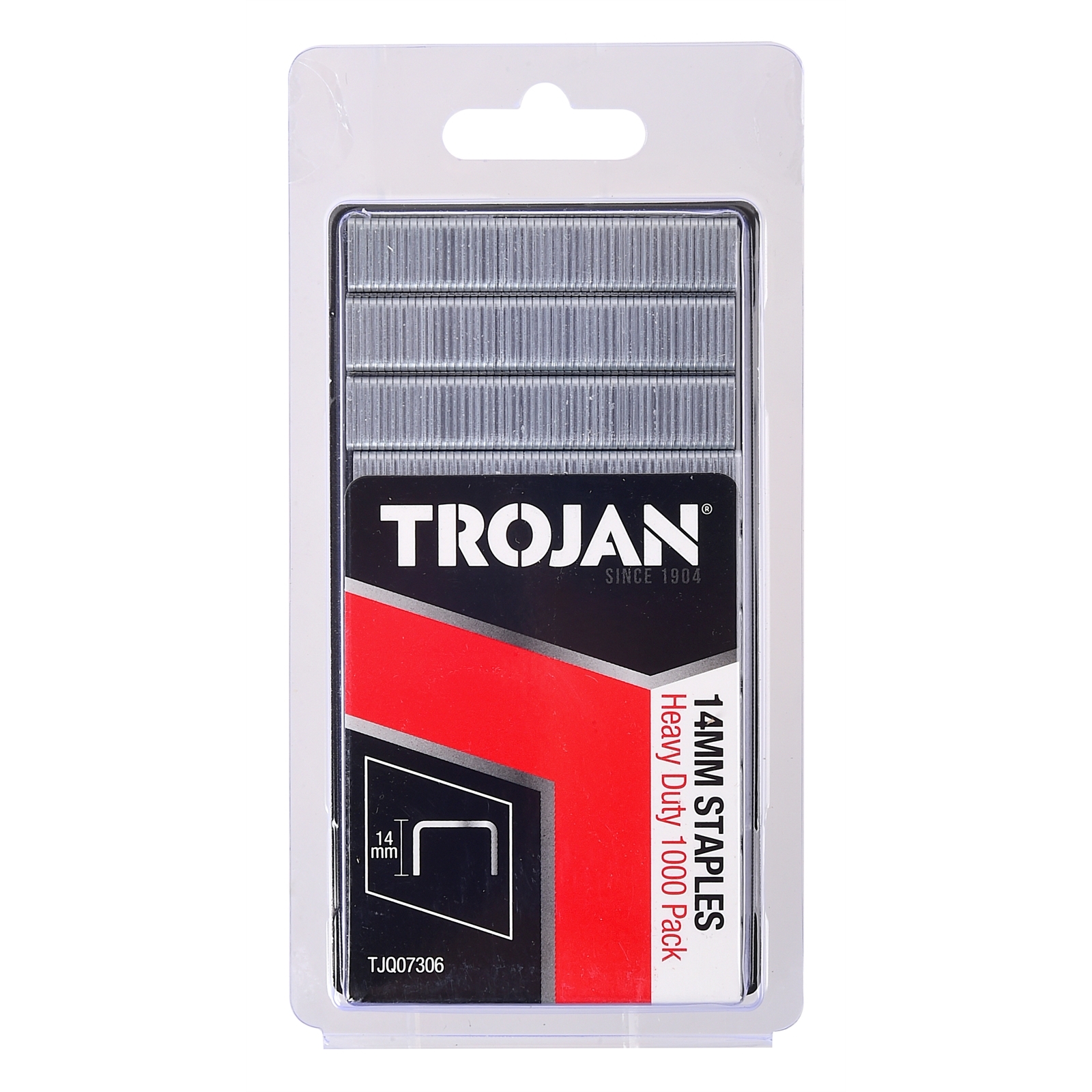 Trojan 14mm Heavy Duty Staples - 1000 Pack