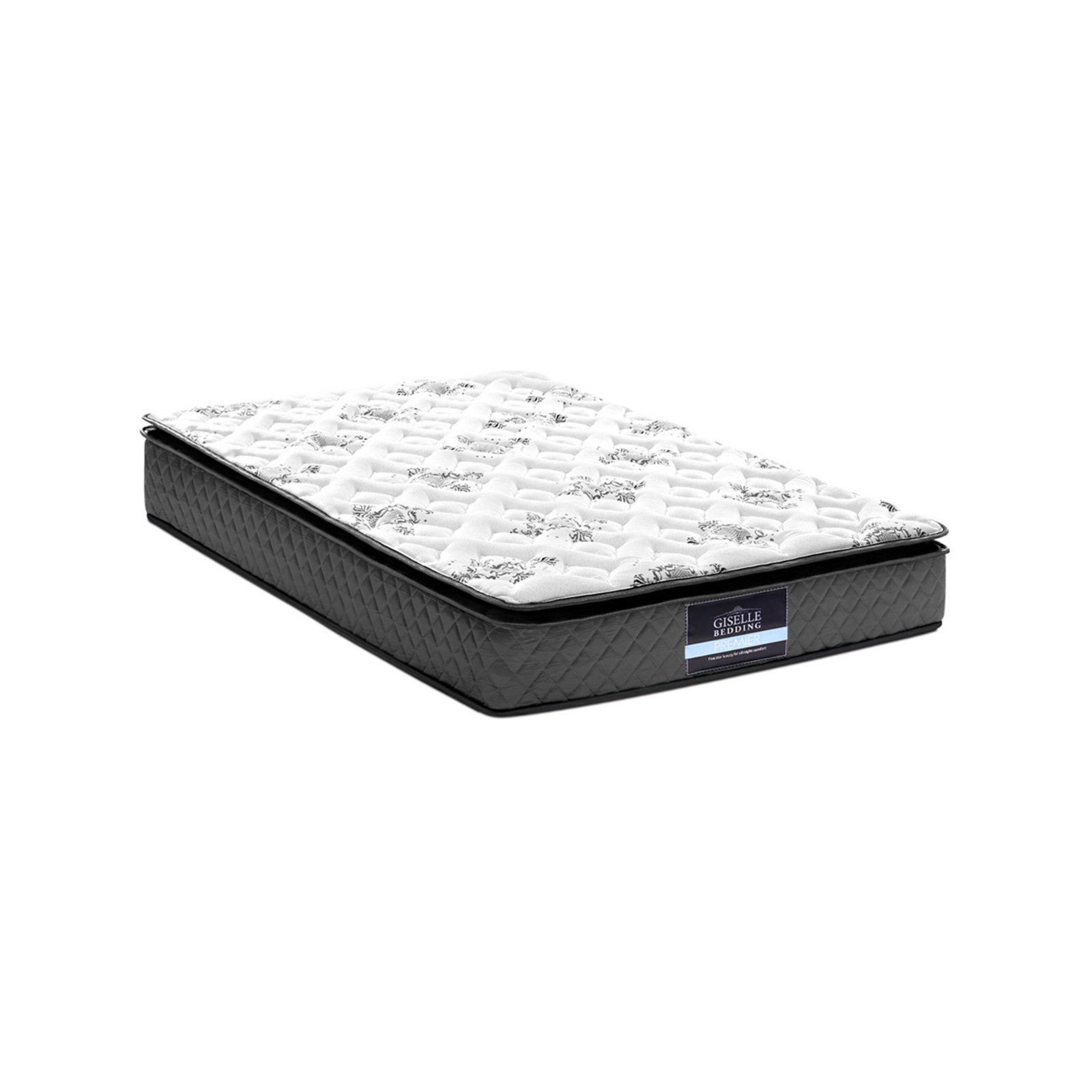 Mattress Pillow Top Bonnel Spring Medium Firm 24cm Bunnings Australia