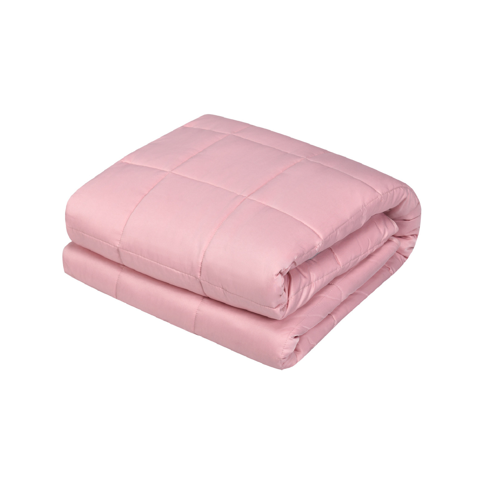 Costway 9kg Cooling Weighted Blanket, Pink, Queen Bunnings Australia
