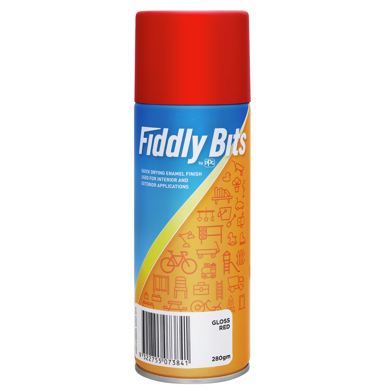 Fiddly Bits 280g Gloss Red Spray Paint Bunnings Australia