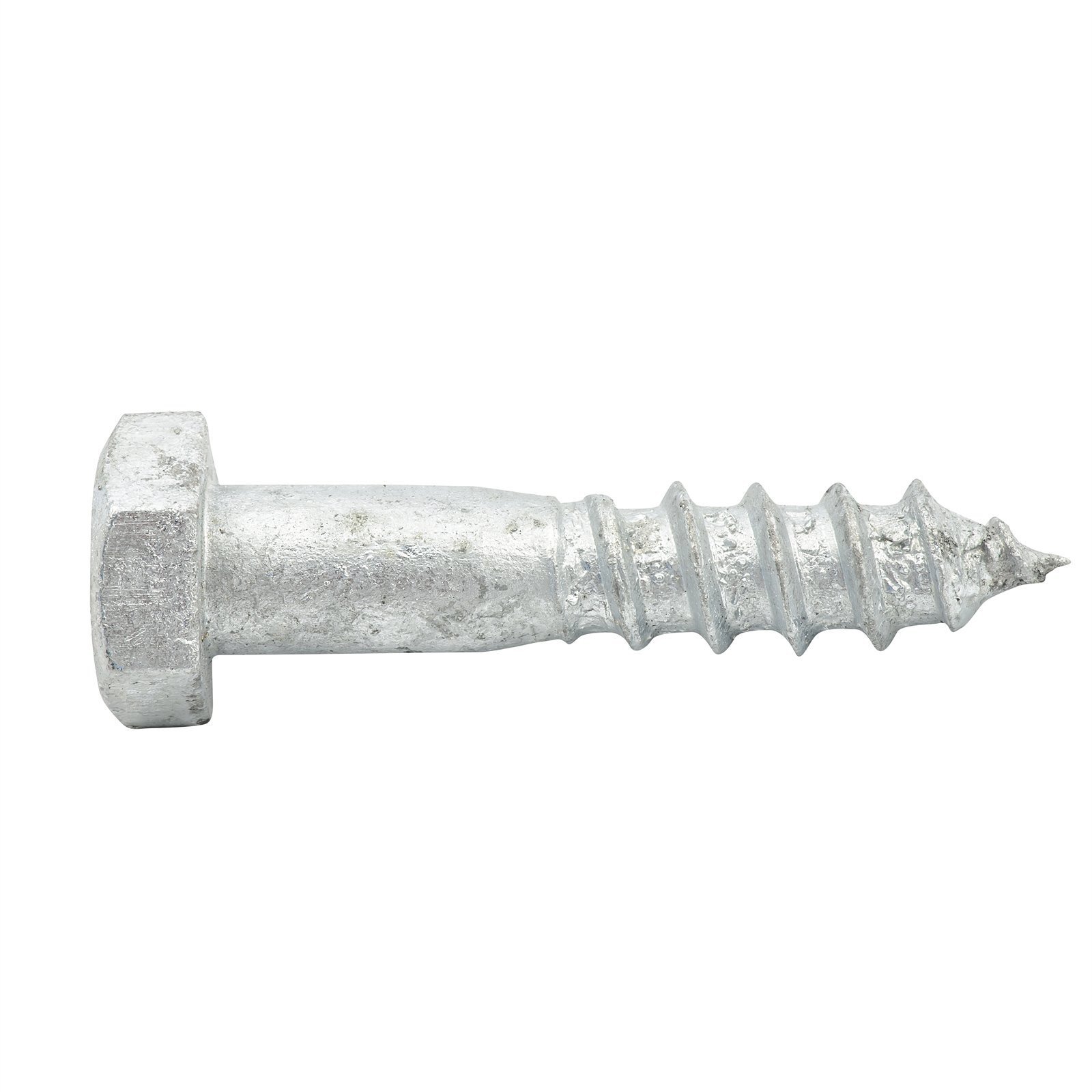 Zenith M10 x 50mm Hot Dipped Galvanised Hex Head Coach Screw Each