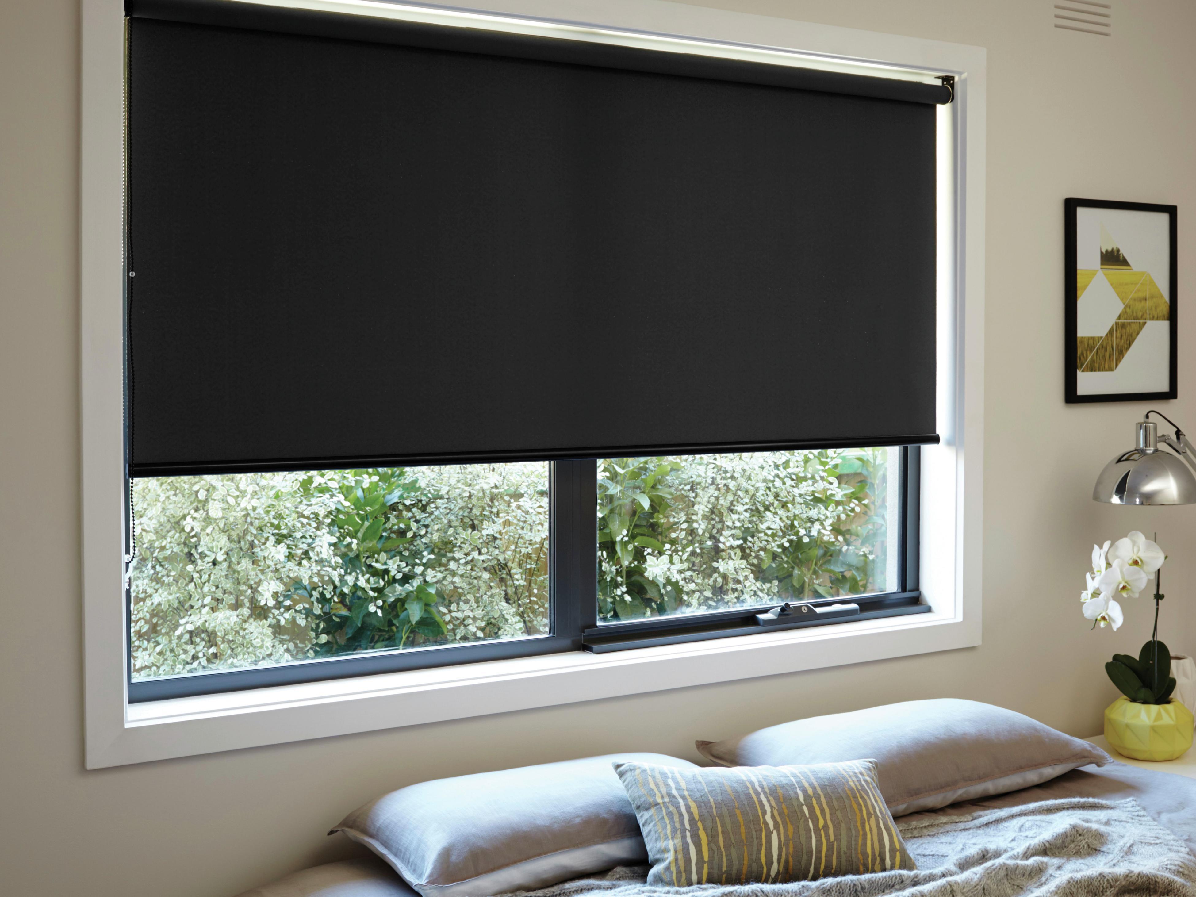 asignación Subdividir Interior Roller Blinds - Holland Blinds & Blackout Blinds - Bunnings Australia